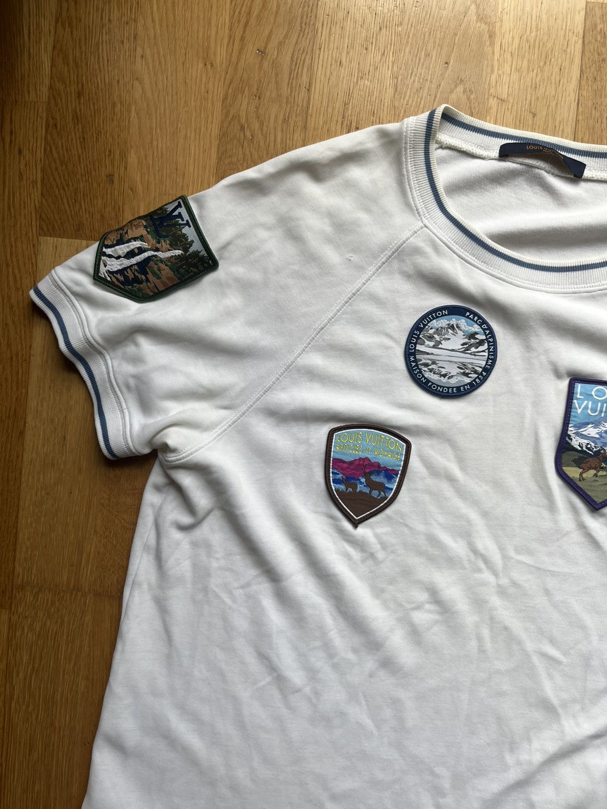 Louis Vuitton Louis Vuitton National Parks Patch T-shirt White Size US M / EU 48-50 / 2 - 2 Thumbnail