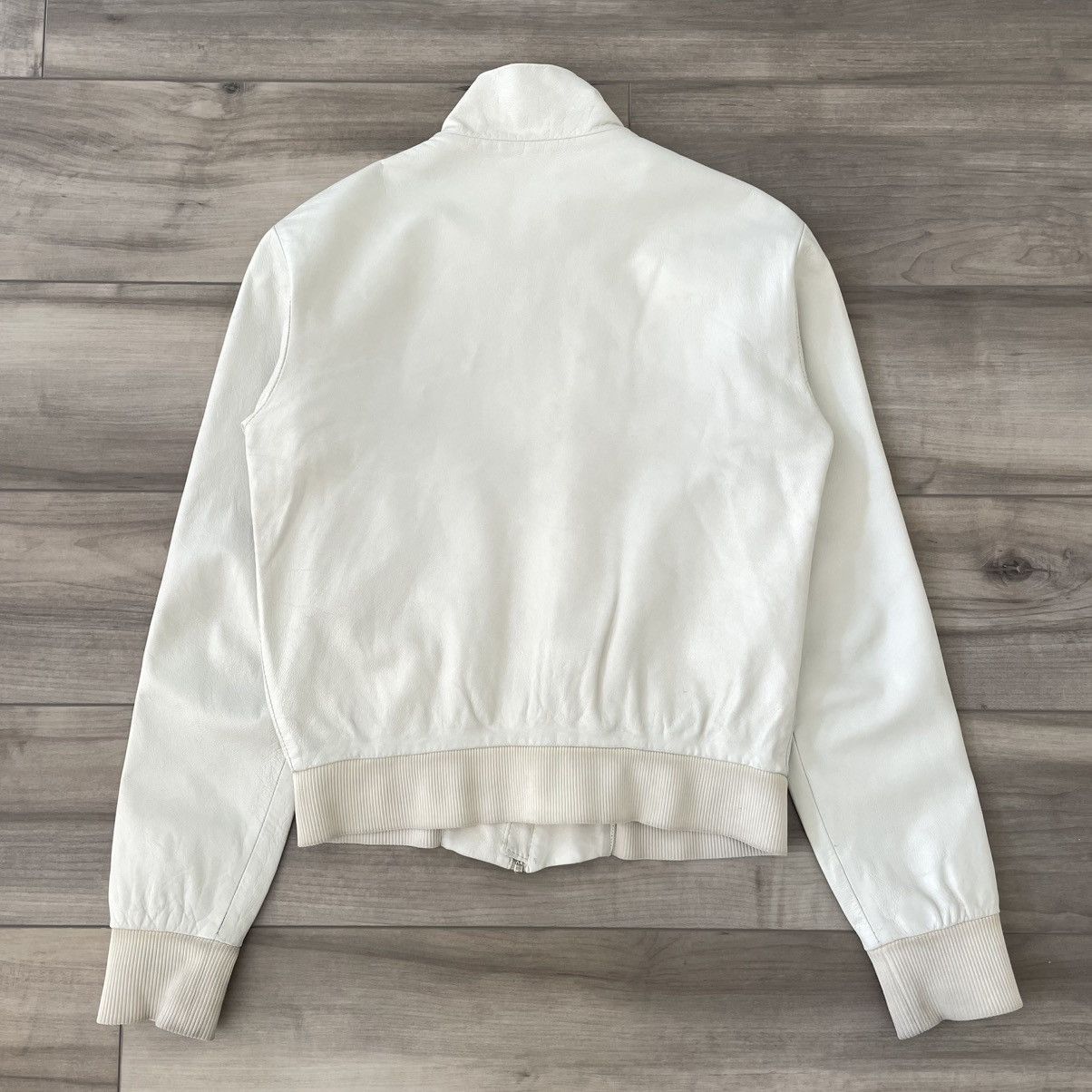 Raf Simons Raf Simons AW1997 Assymetrical Leather Jacket Size US M / EU 48-50 / 2 - 3 Thumbnail