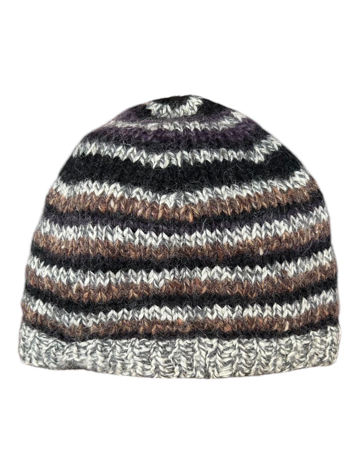 Japanese Brand × Kapital × Vintage Crochet Knitted Handmade hairy Beanie Hats Size ONE SIZE - 1 Thumbnail