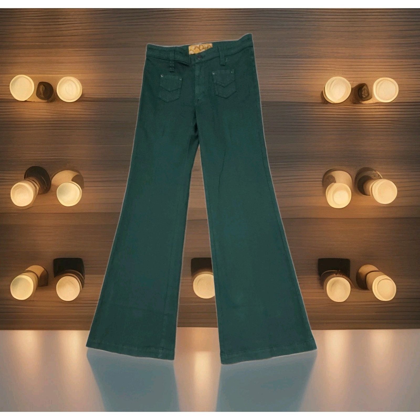Other VTG 70's Dittos Flare High Waisted Wide Leg Deadstock 27 Size 27" / US 4 / IT 40 - 1 Thumbnail