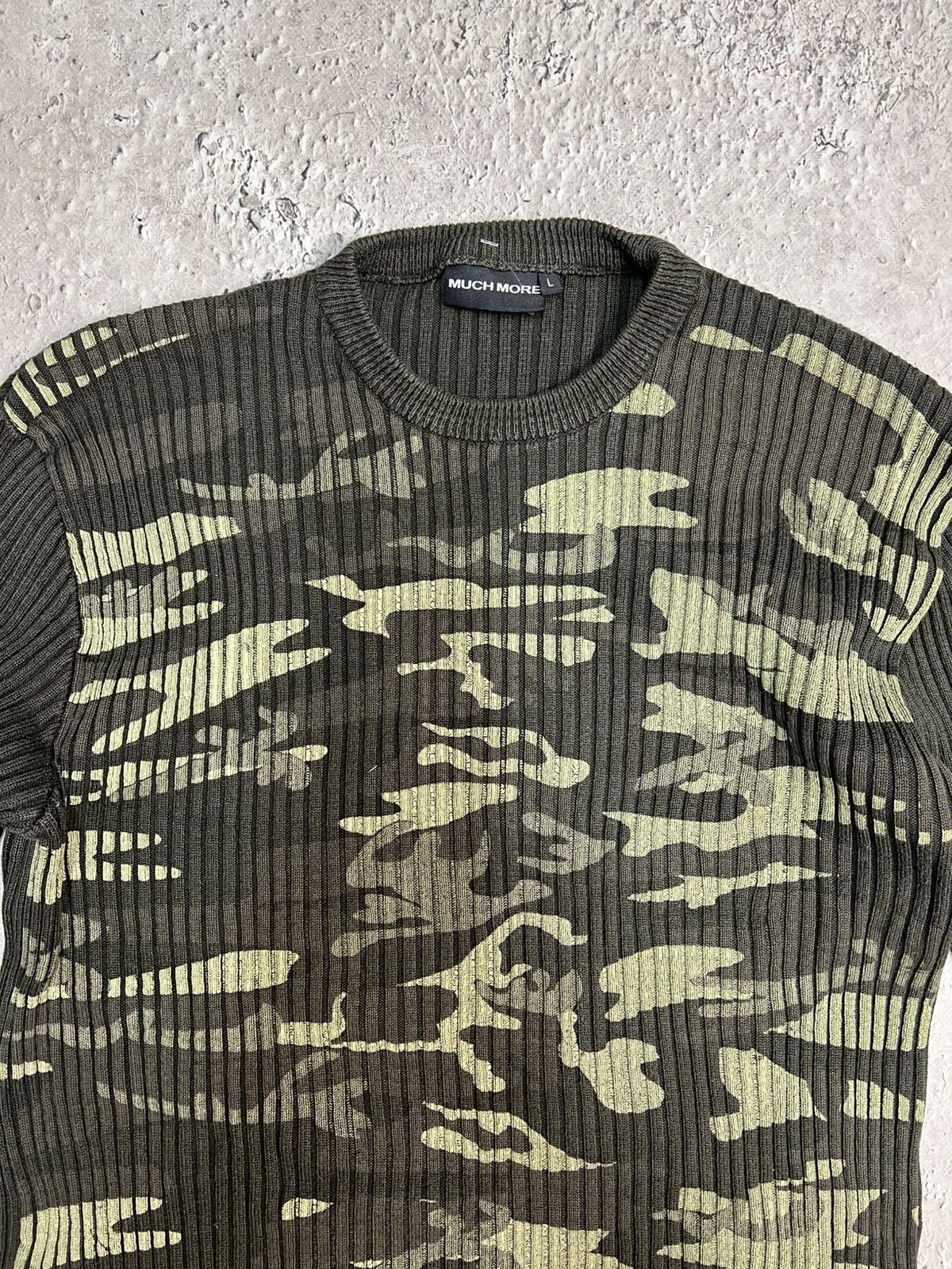 Diesel × Junya Watanabe VINTAGE STRIPPED DIESEL HYPE SWEATER Y2K Size US M / EU 48-50 / 2 - 4 Thumbnail