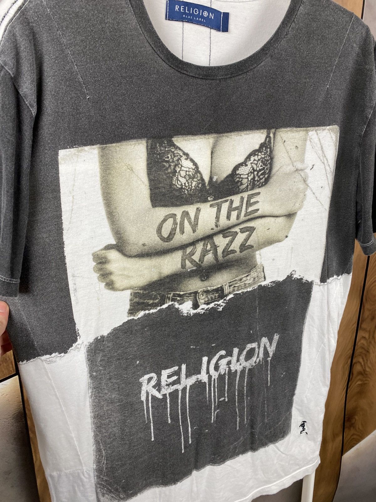 Other ❤️T-Shirt Religion Blue Label One The Razz Sex Tee❤️ Size US L / EU 52-54 / 3 - 2 Thumbnail
