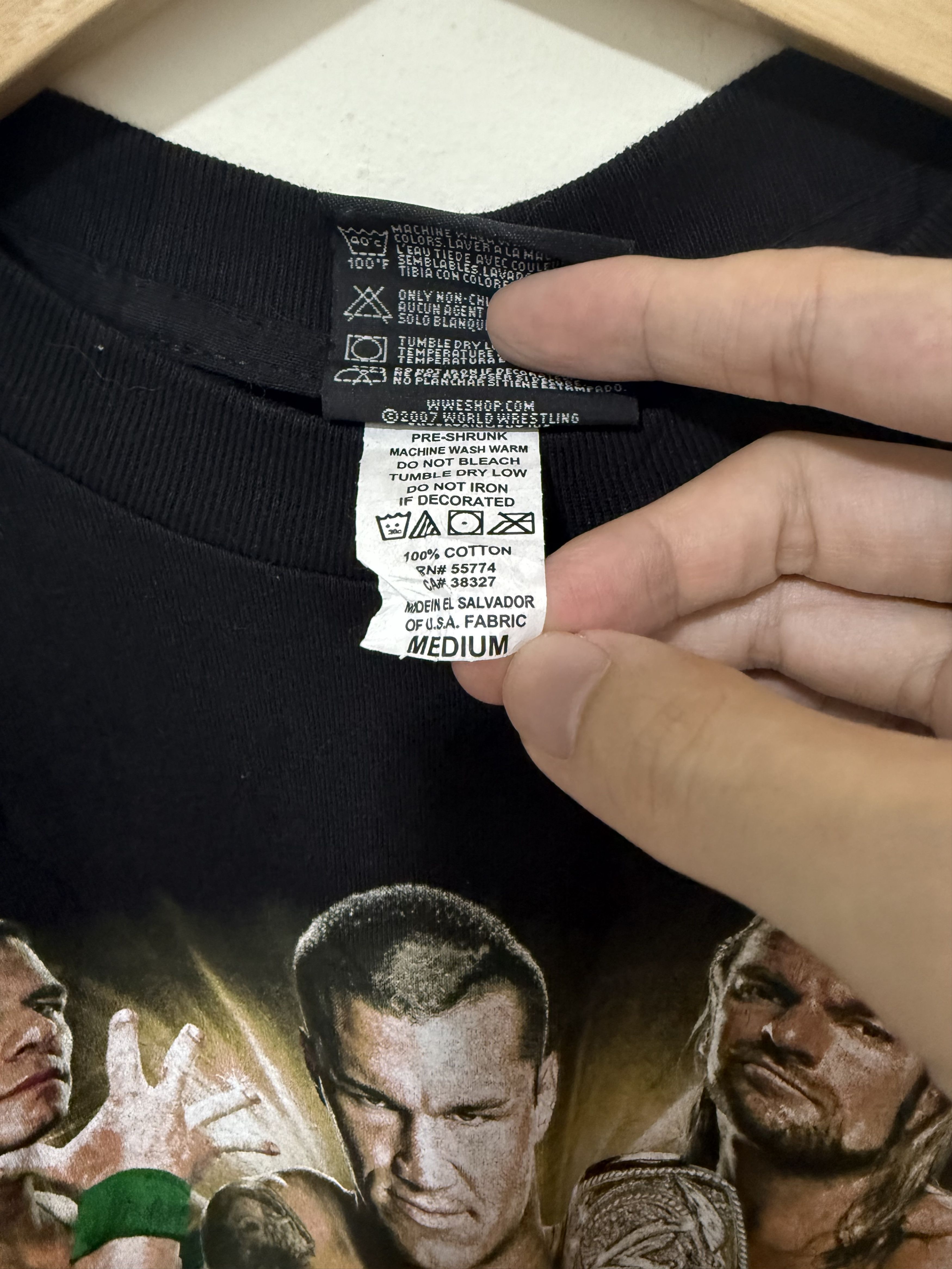 WWE Near Vintage WWE Night of Champions 2009 PPV T Shirt Size US M / EU 48-50 / 2 - 5 Thumbnail