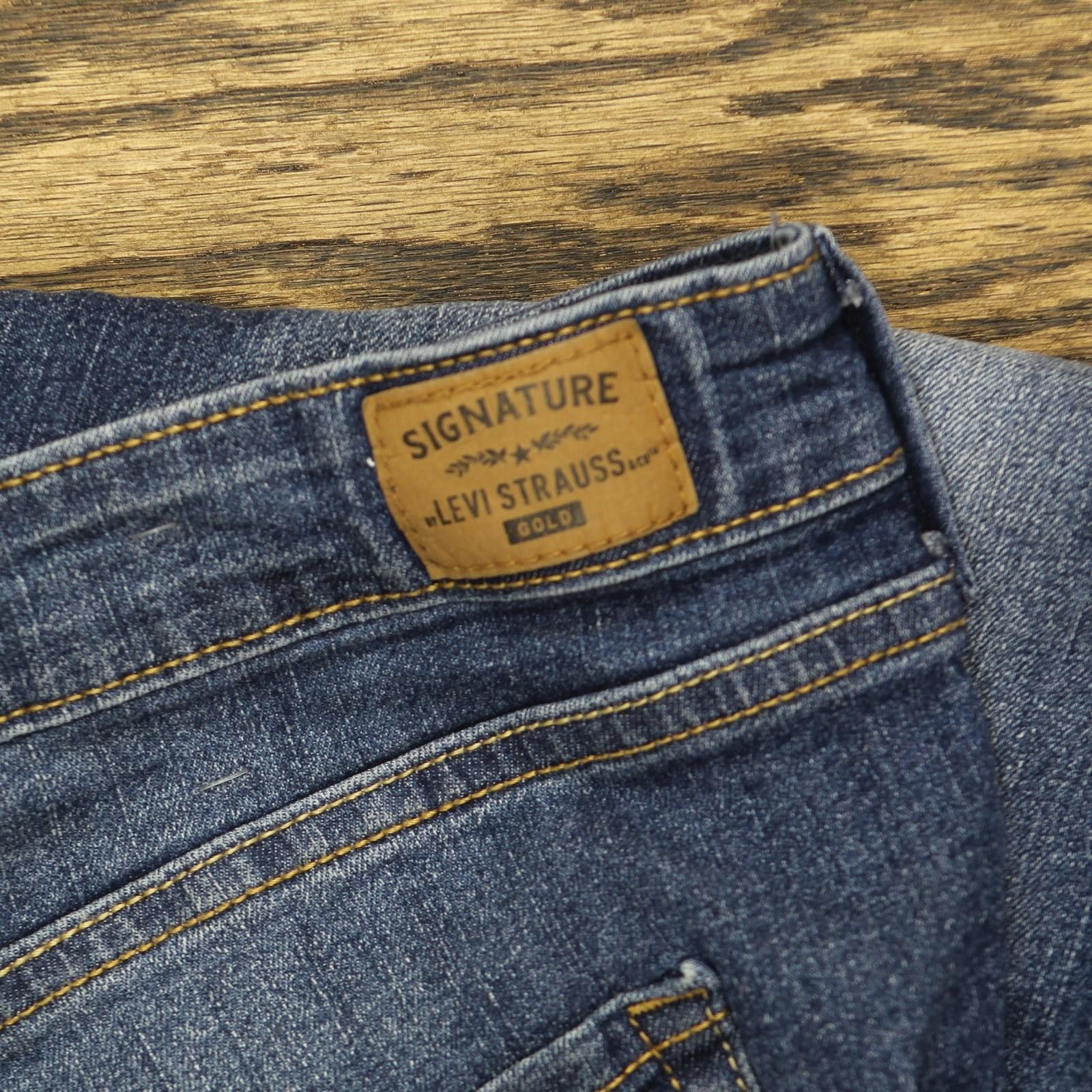 Kirkland Signature Signature By Levi Strauss Stretch Jeans Blue 22m (38x30) Size 42" / US 20 - 3 Thumbnail