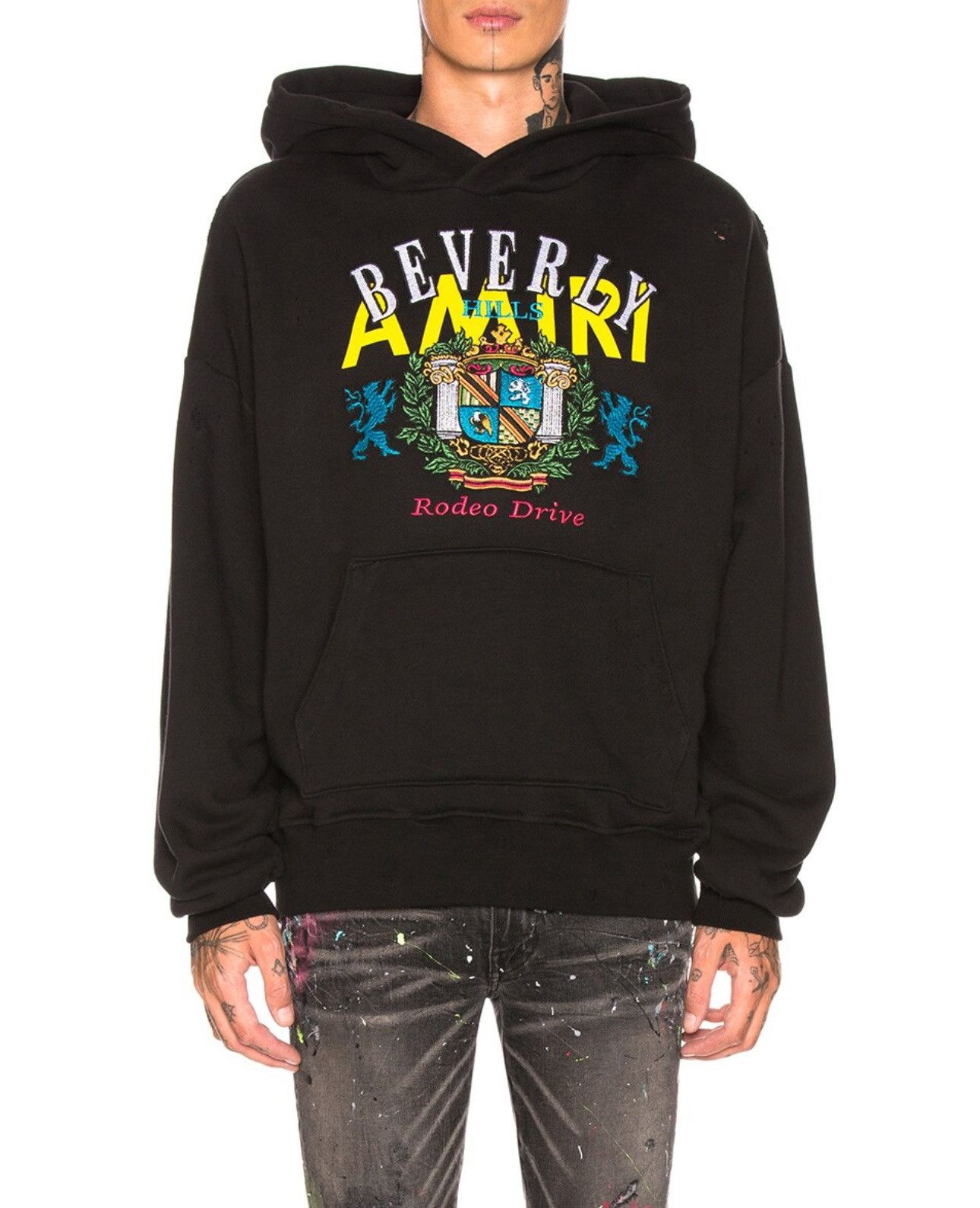 Amiri Amiri Beverly Hills Rodeo Drive Hoodie | Grailed