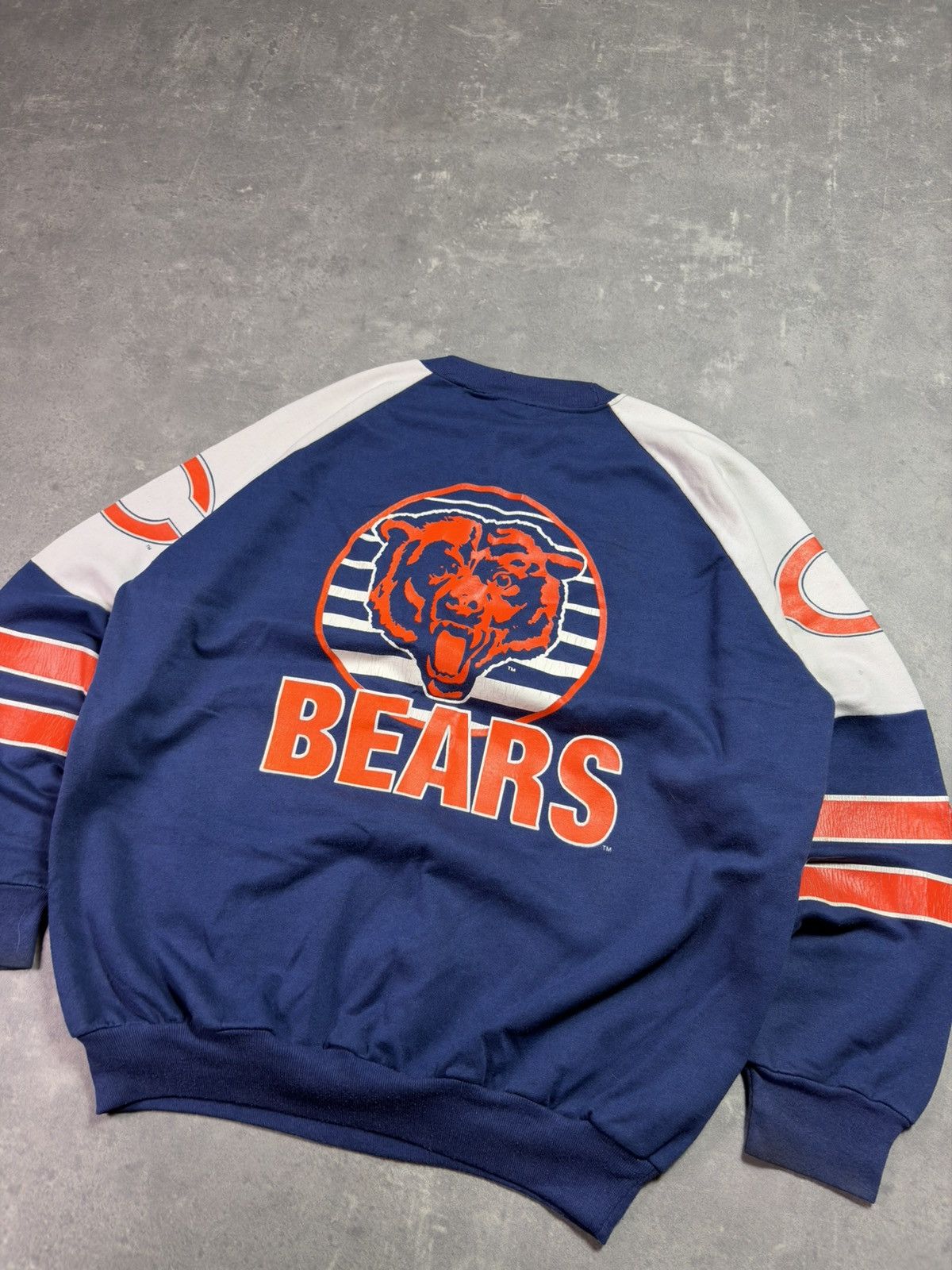NFL 80/90s Garan Chicago Bears Printed Crewneck Sweatshirt XL Size US XL / EU 56 / 4 - 19 Thumbnail