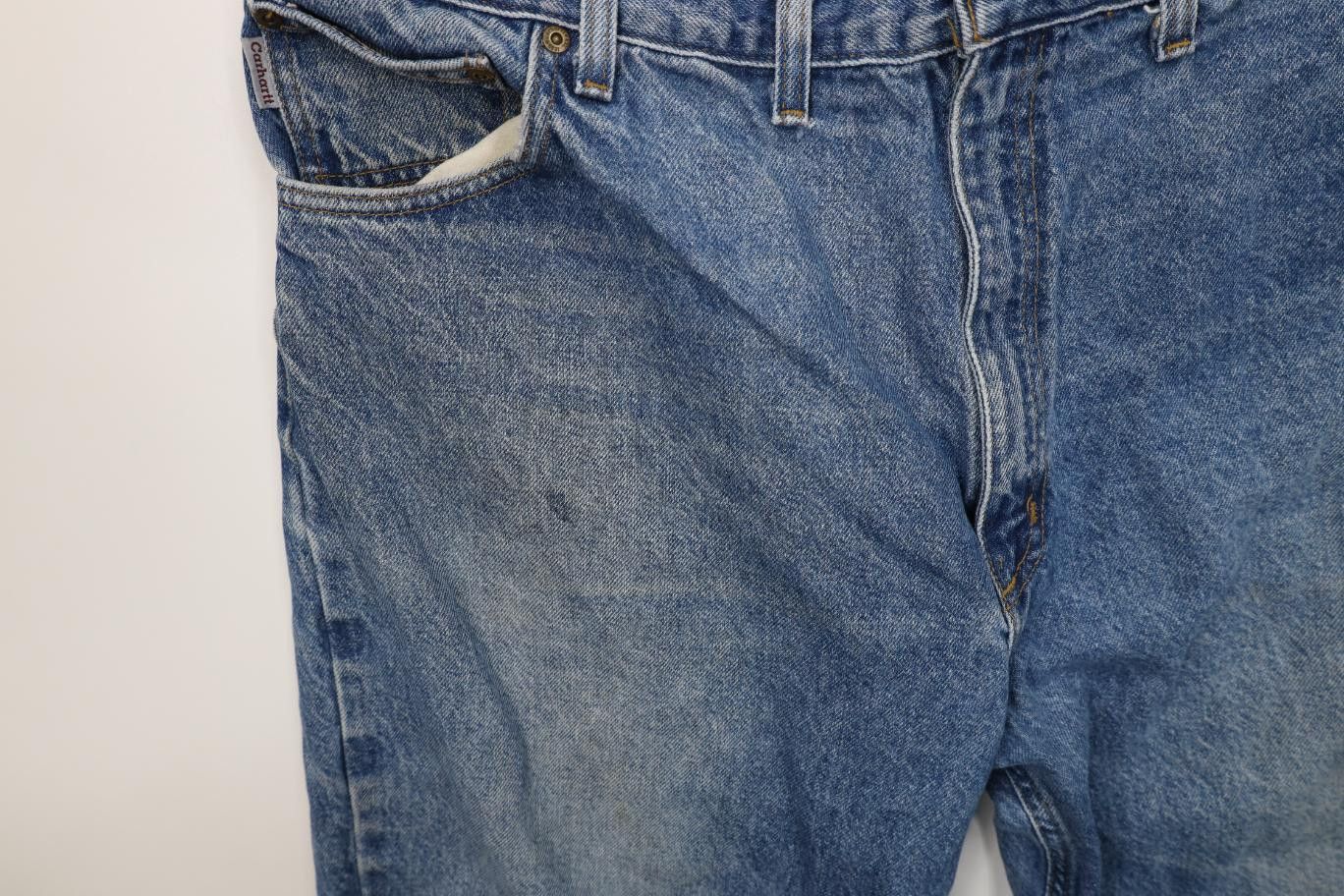 Carhartt Vintage Y2K 2001 Carhartt Relaxed Fit Denim Jeans Blue USA Size US 44 / EU 60 - 7 Thumbnail