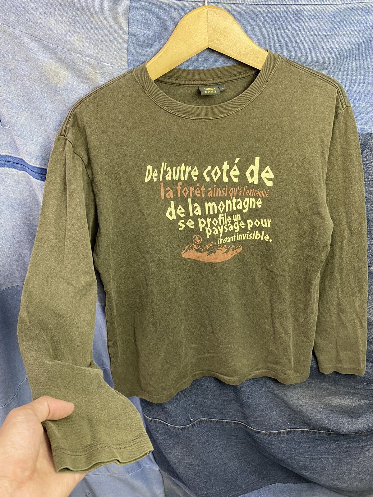 If Six Was Nine × Japanese Brand 2000s delautre cote de aigle longsleeve style Size US M / EU 48-50 / 2 - 2 Thumbnail