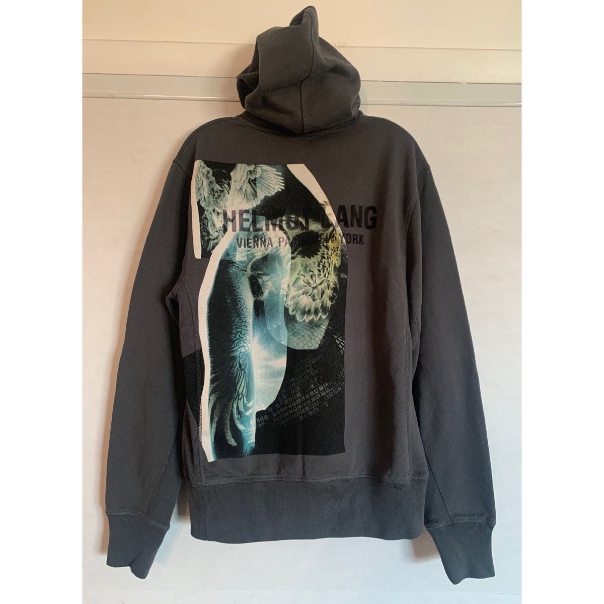 Helmut Lang HELMUT LANG EAGLE STANDARD HOODIE Size US M / EU 48-50 / 2 - 1 Thumbnail