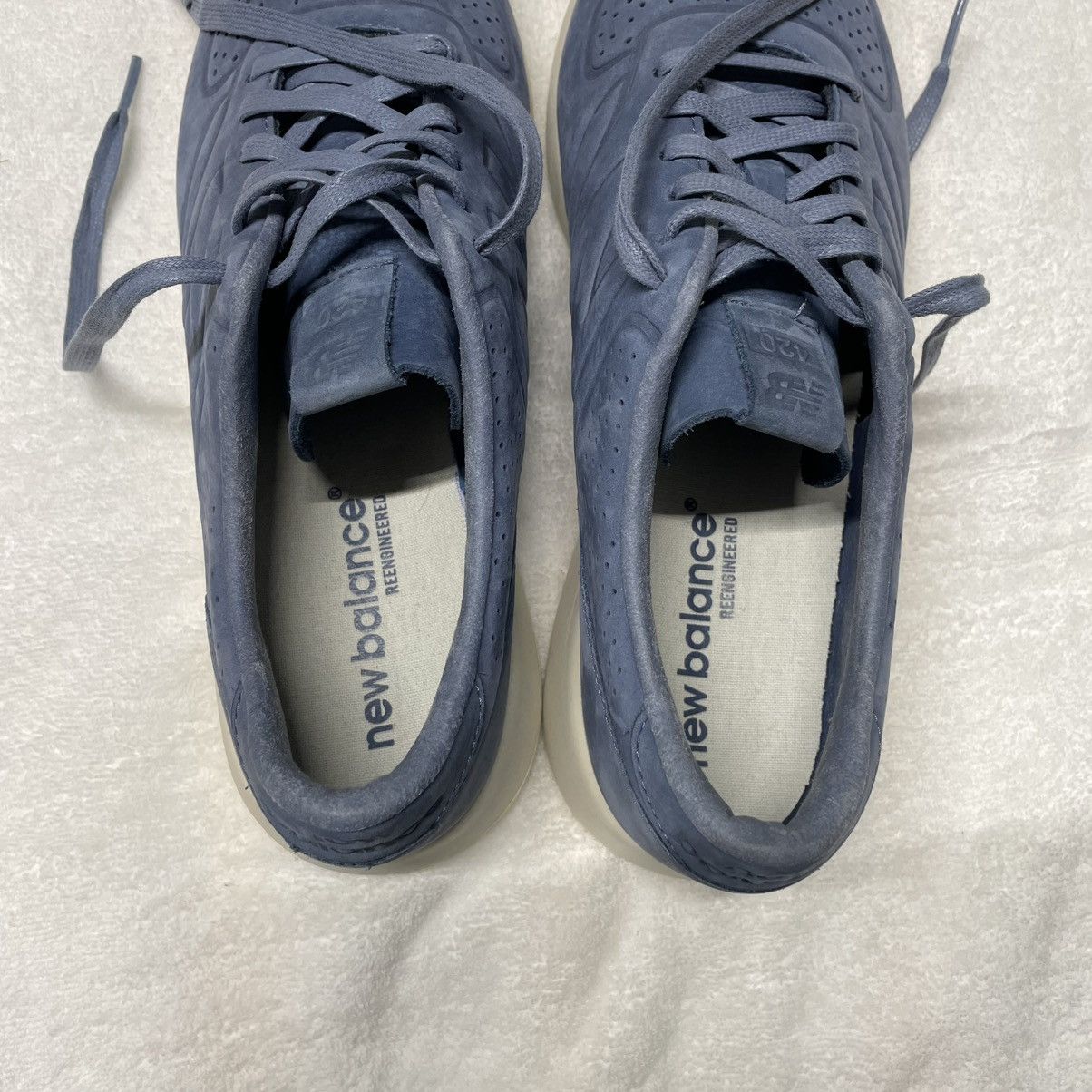 New Balance New Balance 420 Re-Engineered MRL420DA Blue Suede Size US 10 / EU 43 - 6 Thumbnail