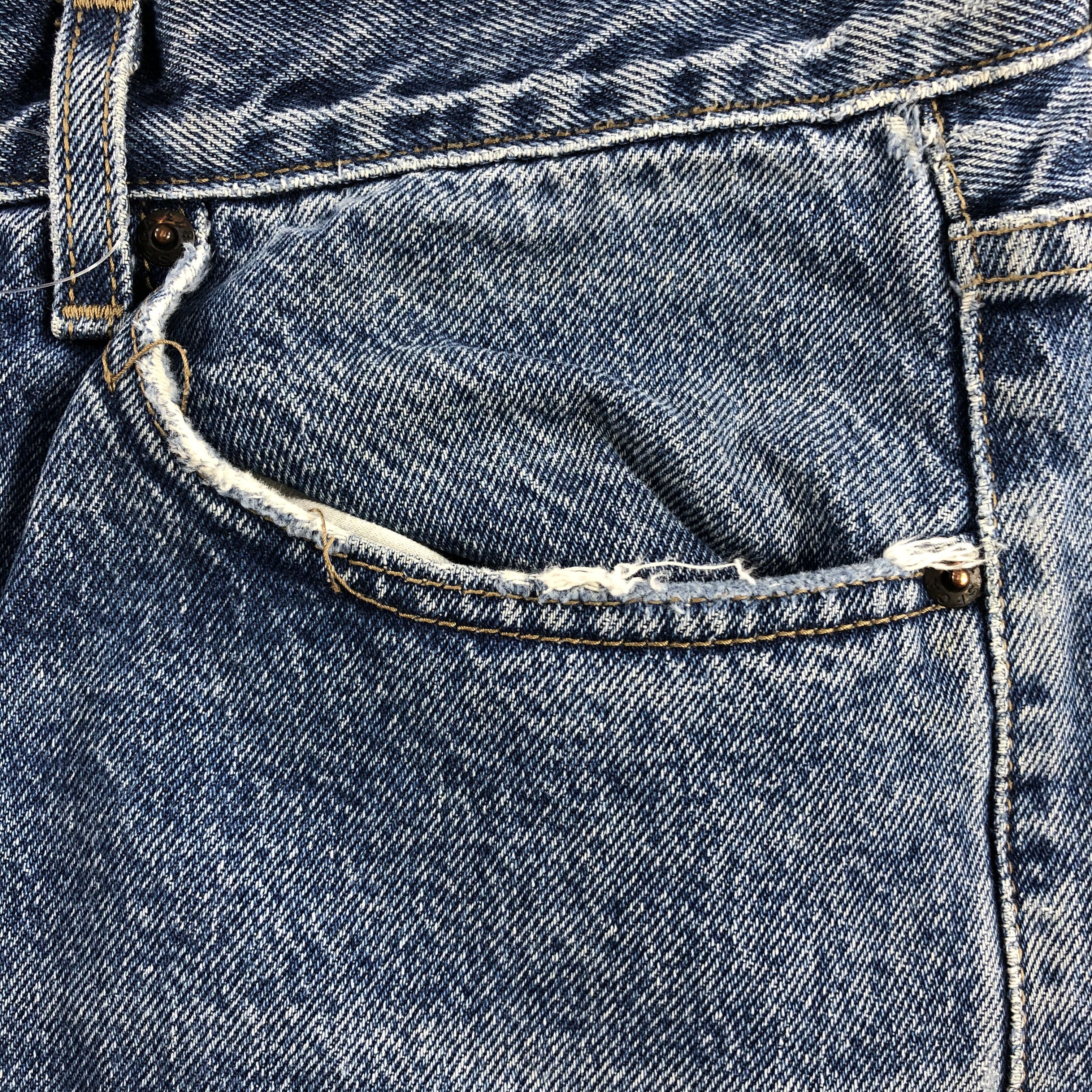 Levi's Vintage Blue Wash Levis Jeans-J1695 Size US 34 / EU 50 - 11 Thumbnail