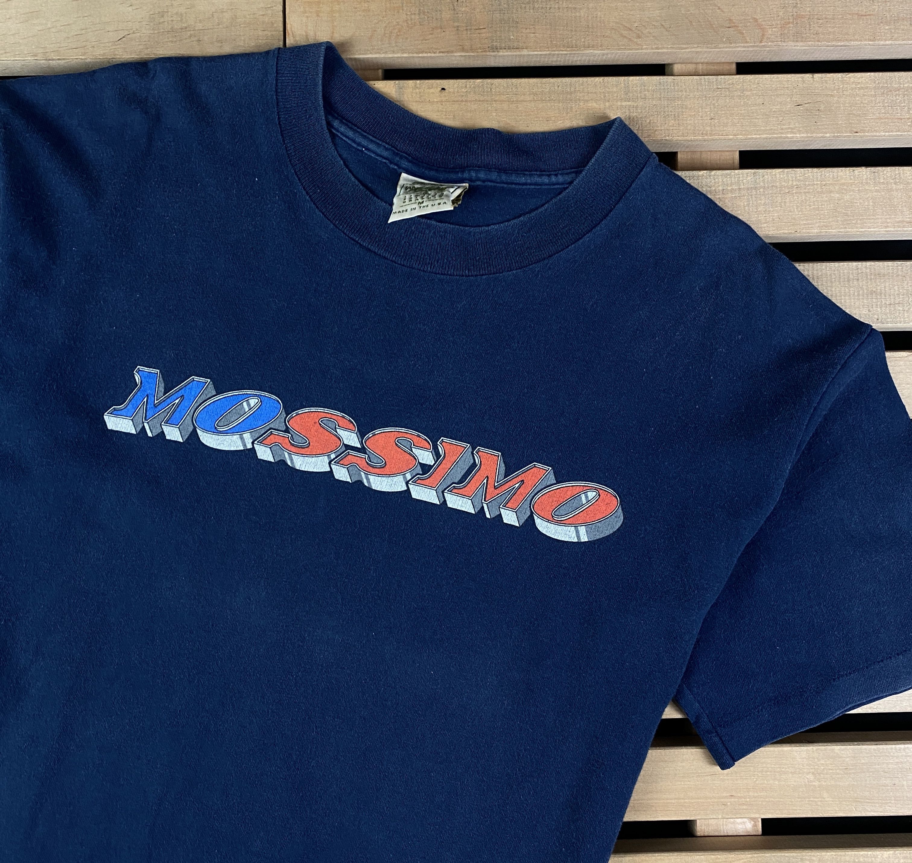 Mossimo Mens Vintage Short Sleeve T-Shirt Mossimo Size M Size US M / EU 48-50 / 2 - 2 Thumbnail