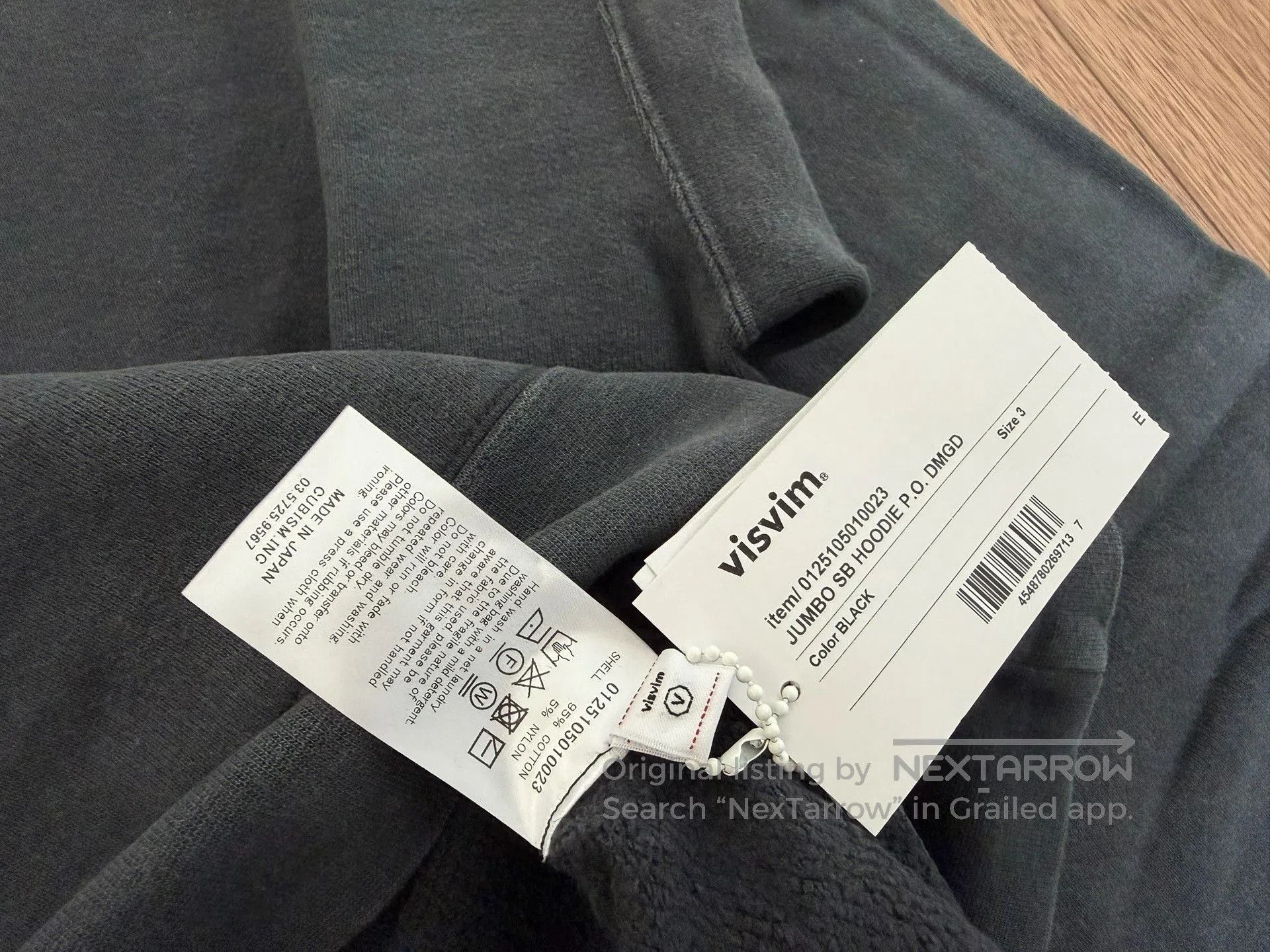 Visvim VISVIM 25SS JUMBO SB HOODIE P.O. DMGD. Size US L / EU 52-54 / 3 - 3 Thumbnail