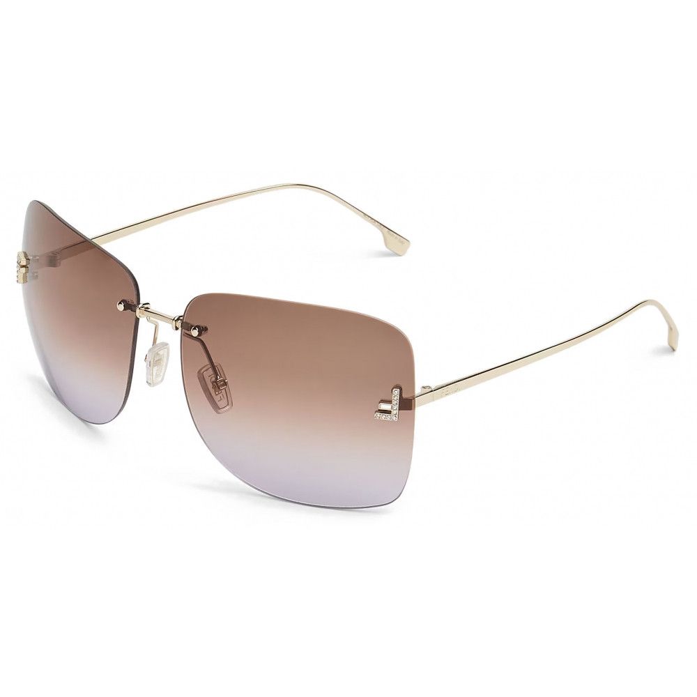 Fendi o1s1wg110425 Sunglass in Brown Size ONE SIZE - 1 Thumbnail