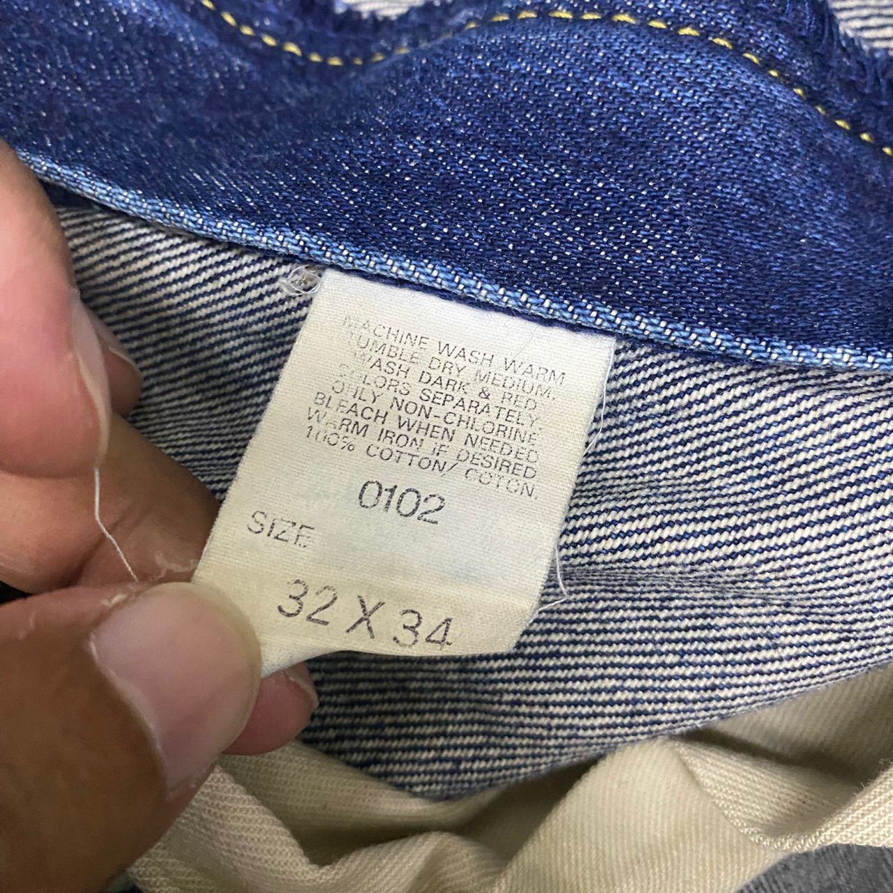 If Six Was Nine 💥Best Offer💥Vintage 90s Lee Riders Distressed Denim Size US 32 / EU 48 - 14 Thumbnail