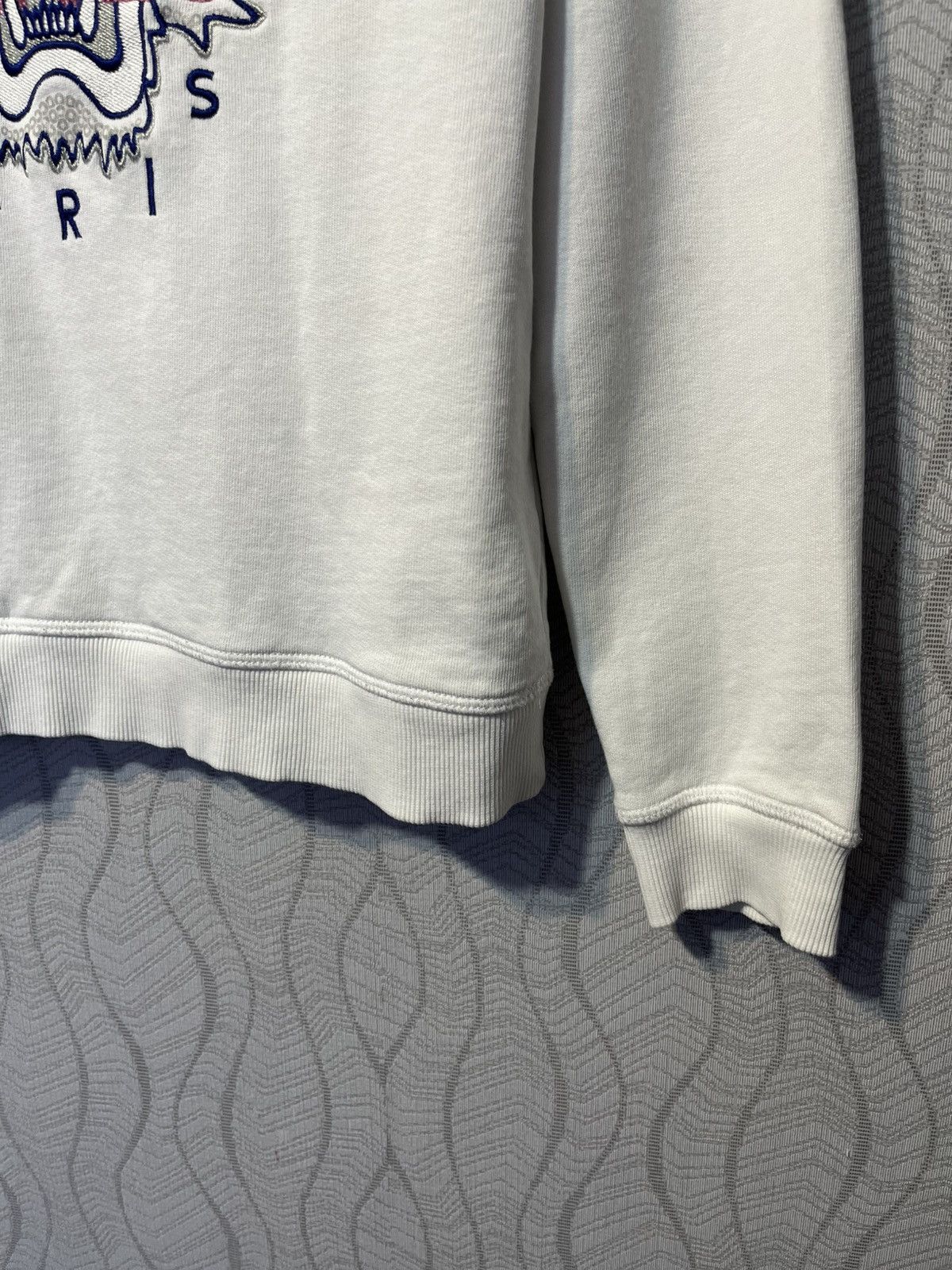 Kenzo Kenzo Paris Crewneck Womens Sweatshirt Big Embroidered Logo Size S / US 4 / IT 40 - 5 Thumbnail