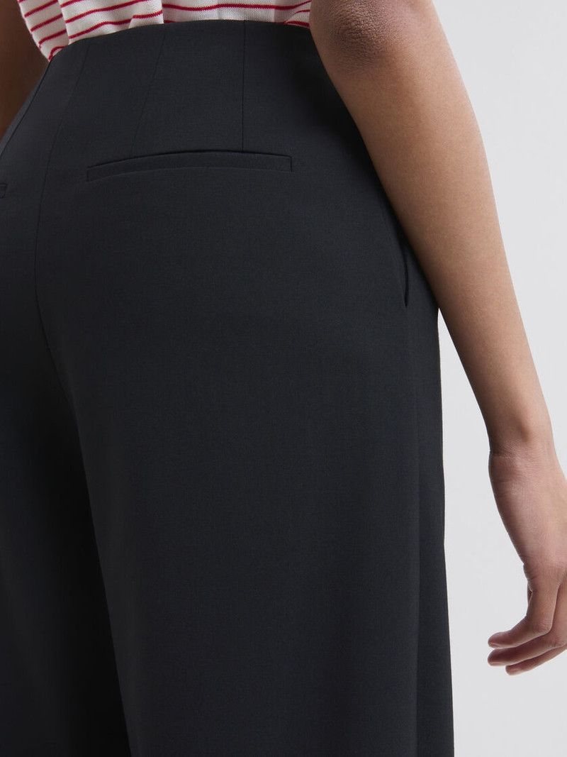 Marni o1w1db10426 Wool Blend Trousers in Black Size 27" / US 4 / IT 40 - 5 Thumbnail