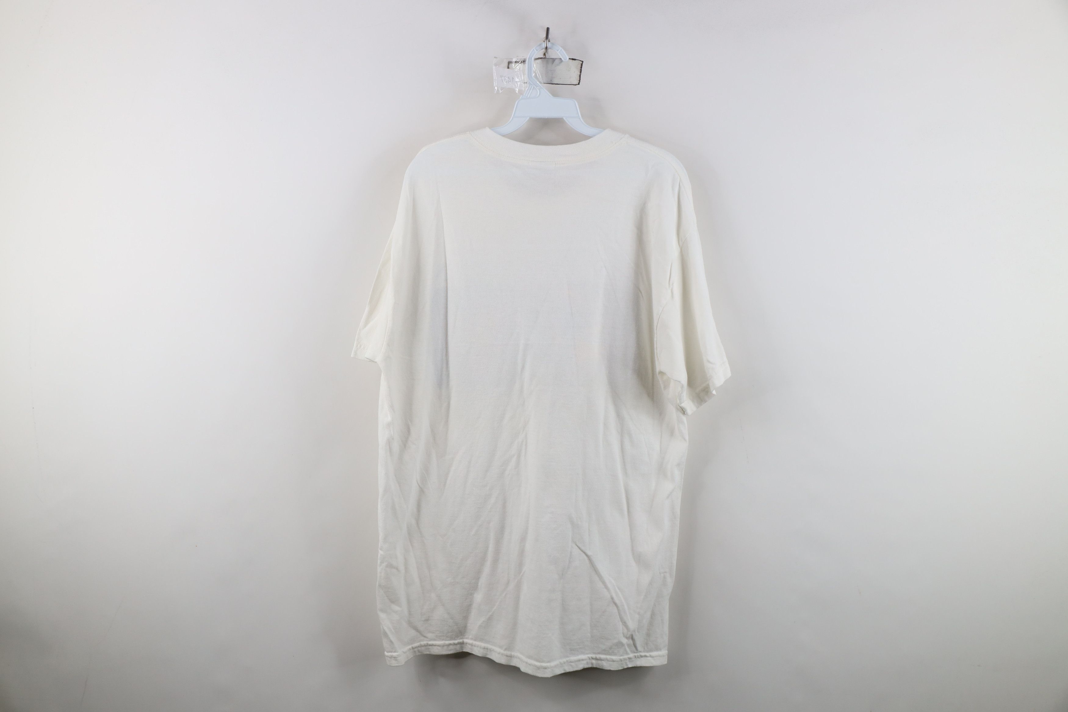 Vintage Vintage Y2K 2004 His Passion Jesus Cross T-Shirt White Size US L / EU 52-54 / 3 - 9 Thumbnail