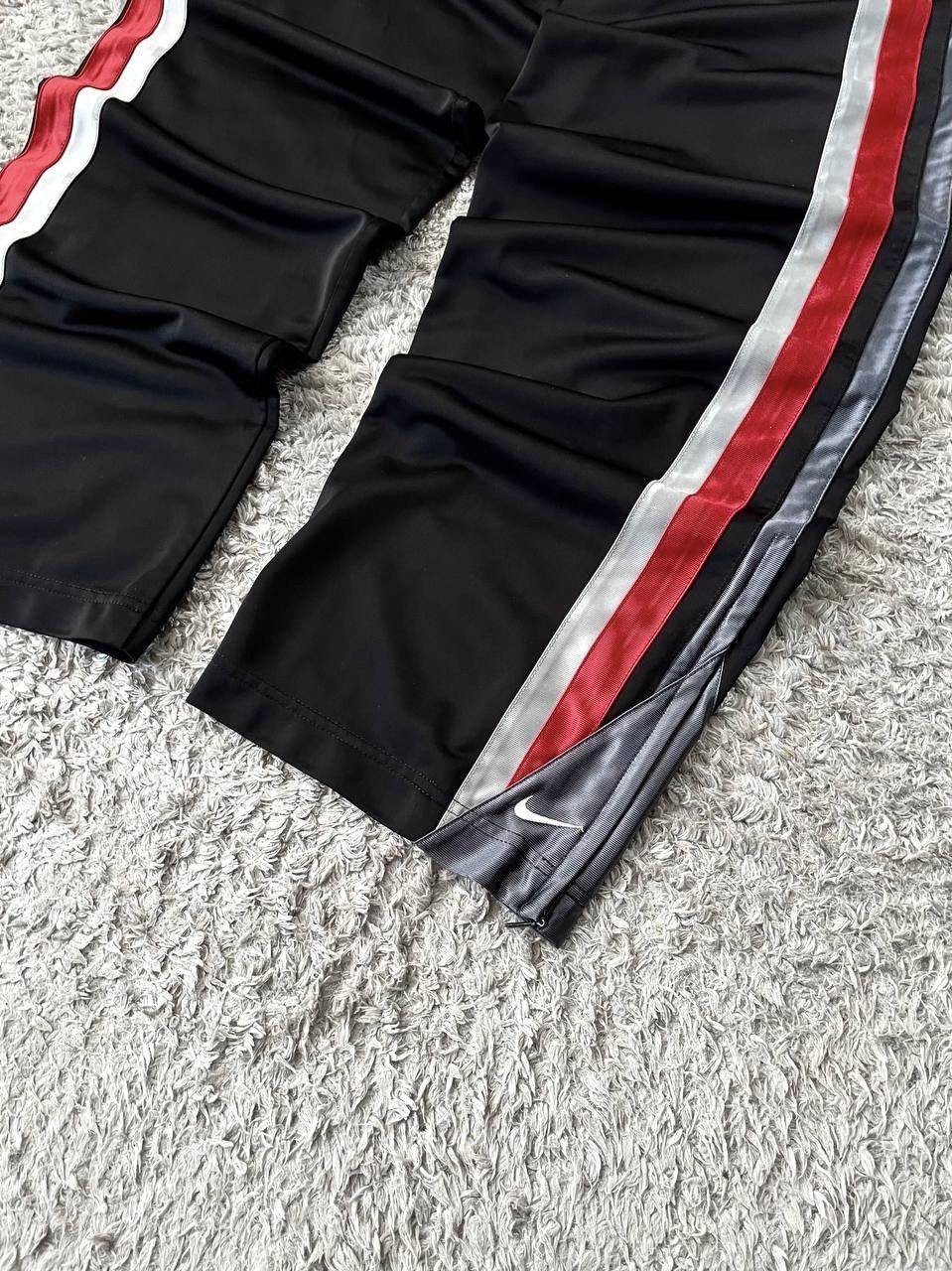 Nike × Vintage 00s Nike Vintage Streetwear Pants Logo Swoosh Drill Neylon Size US 30 / EU 46 - 3 Thumbnail