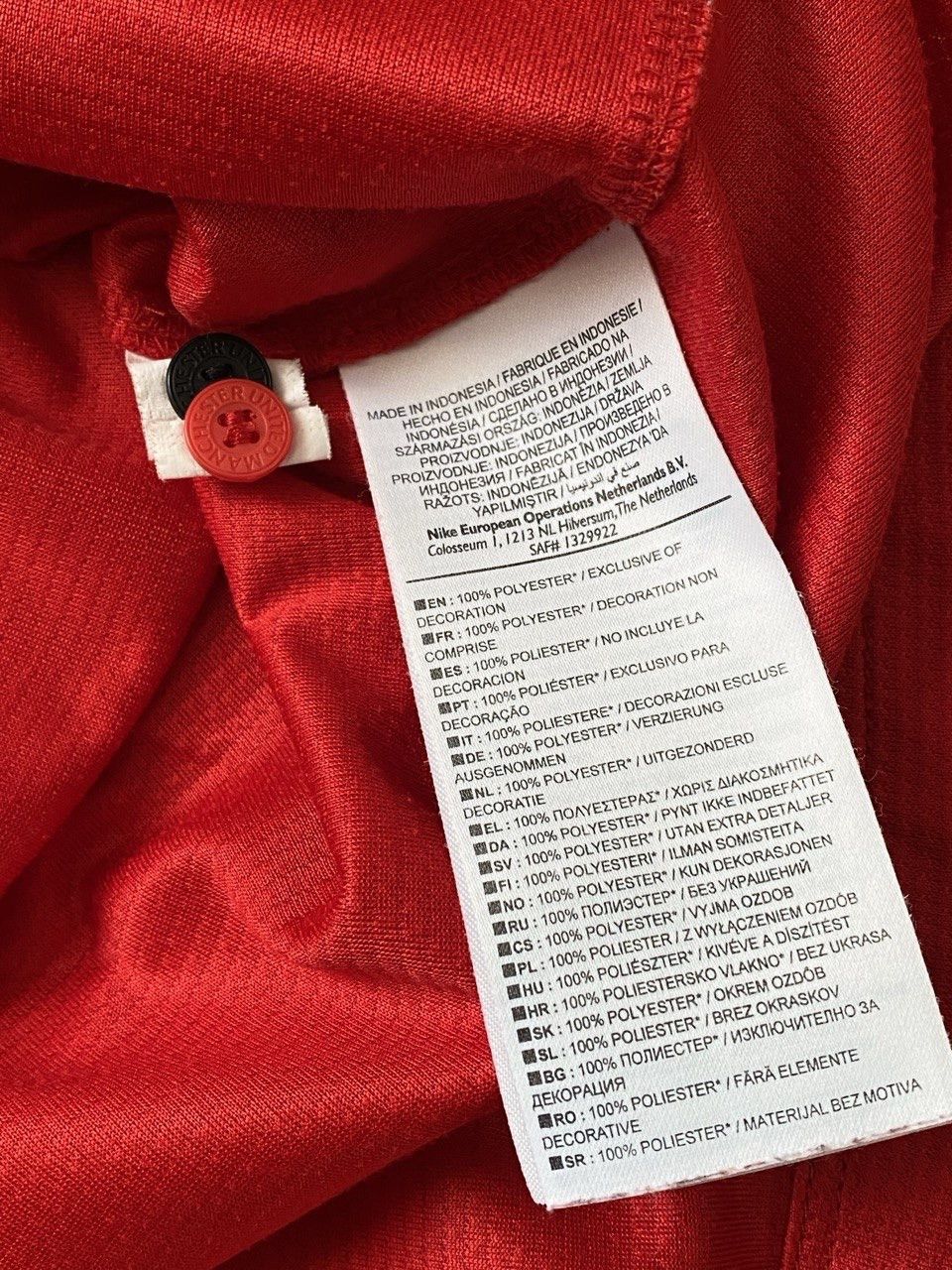 Nike Nike Manchester United 2013/14 Home Football Soccer Jersey Size US M / EU 48-50 / 2 - 15 Thumbnail