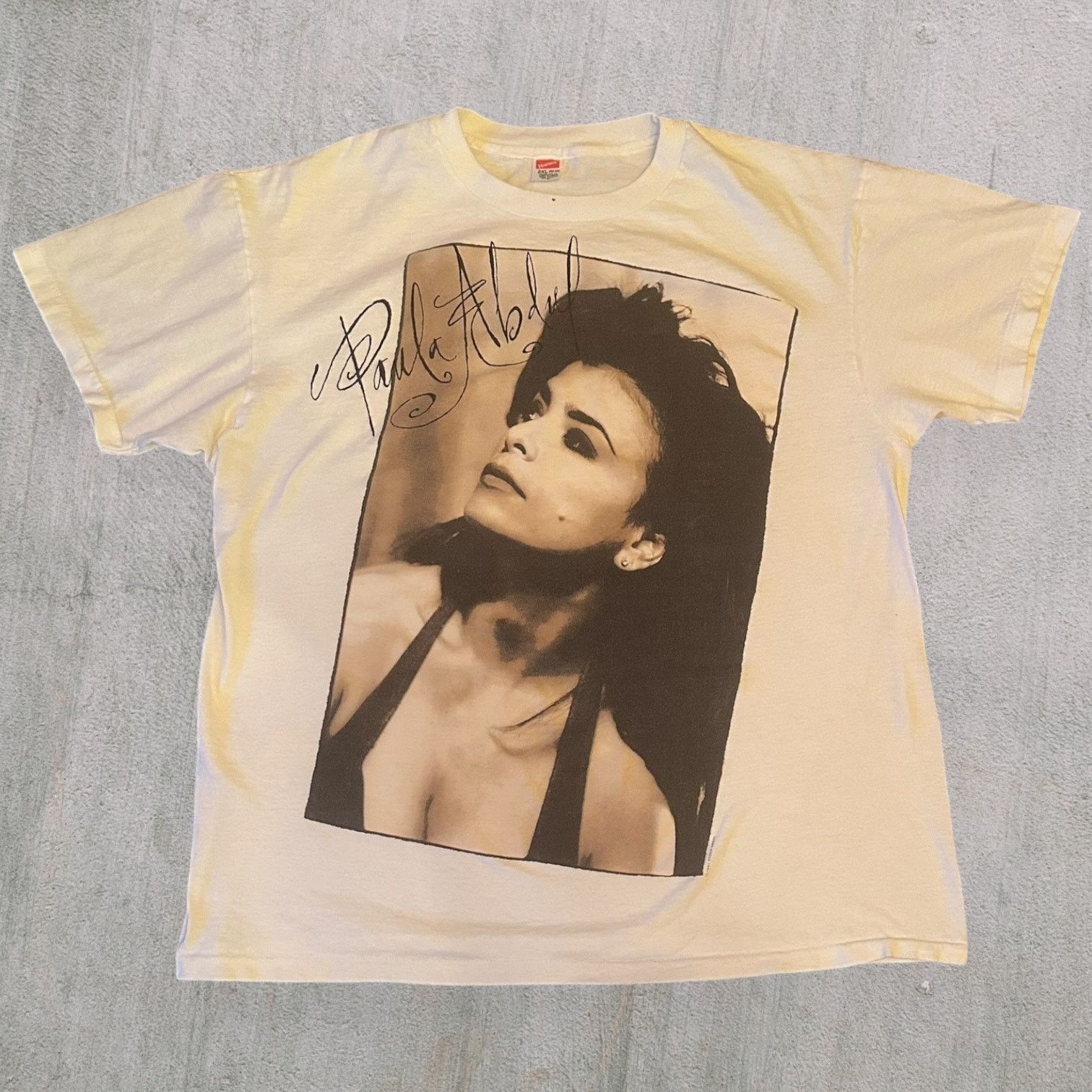 Hanes 1991 Paula Abdul vintage tee Size US XXL / EU 58 / 5 - 1 Thumbnail