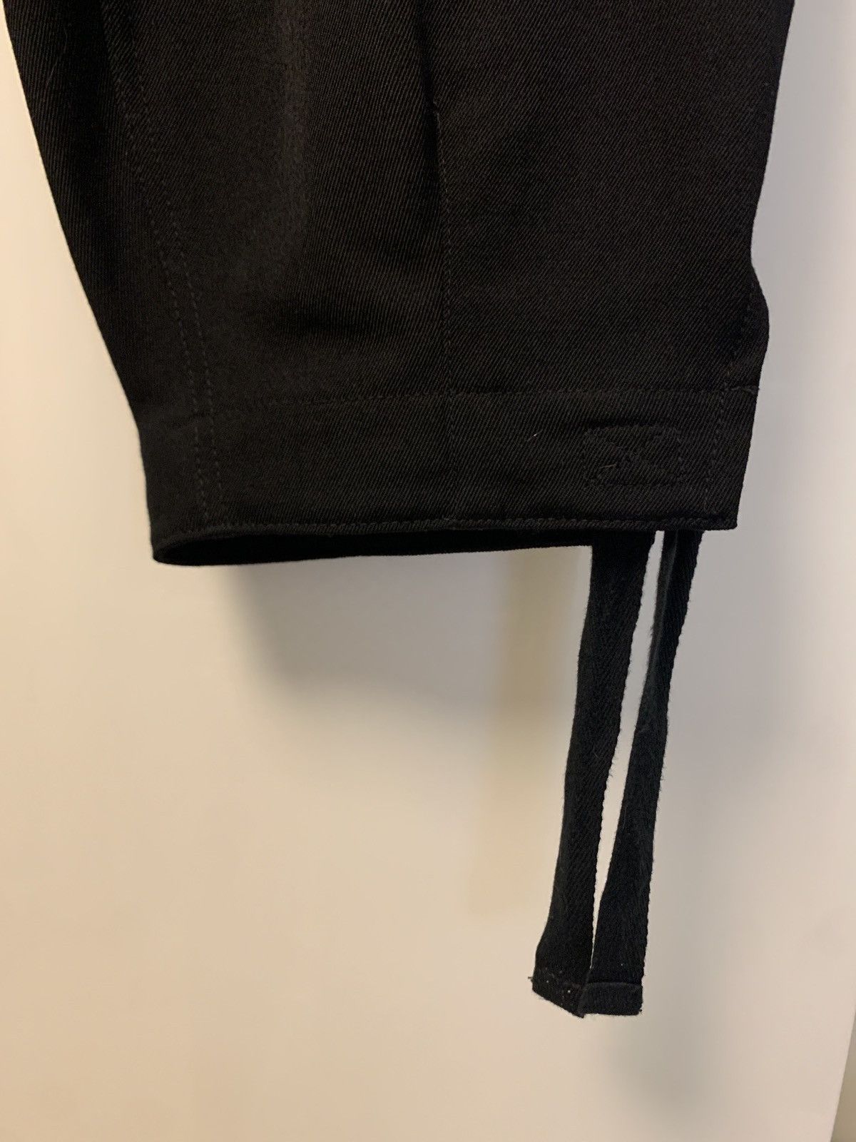 Comme des Garcons Homme Plus Black wide legs pants Size US 36 / EU 52 - 2 Thumbnail