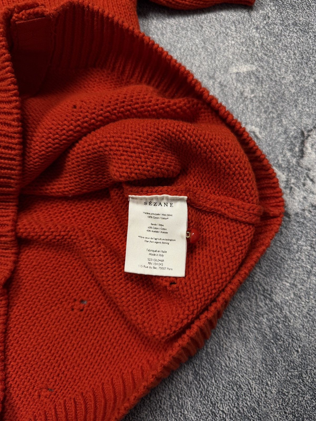 Sezane La Maille Sezane Paris Kid Mohair Cardigan Size S / US 4 / IT 40 - 5 Thumbnail