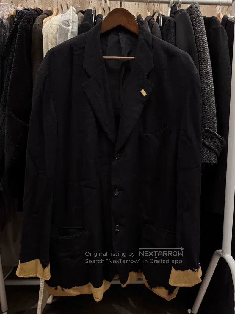 Comme des Garcons Comme Des Garcons Black and Yellow Jacket Size US M / EU 48-50 / 2 - 1 Thumbnail
