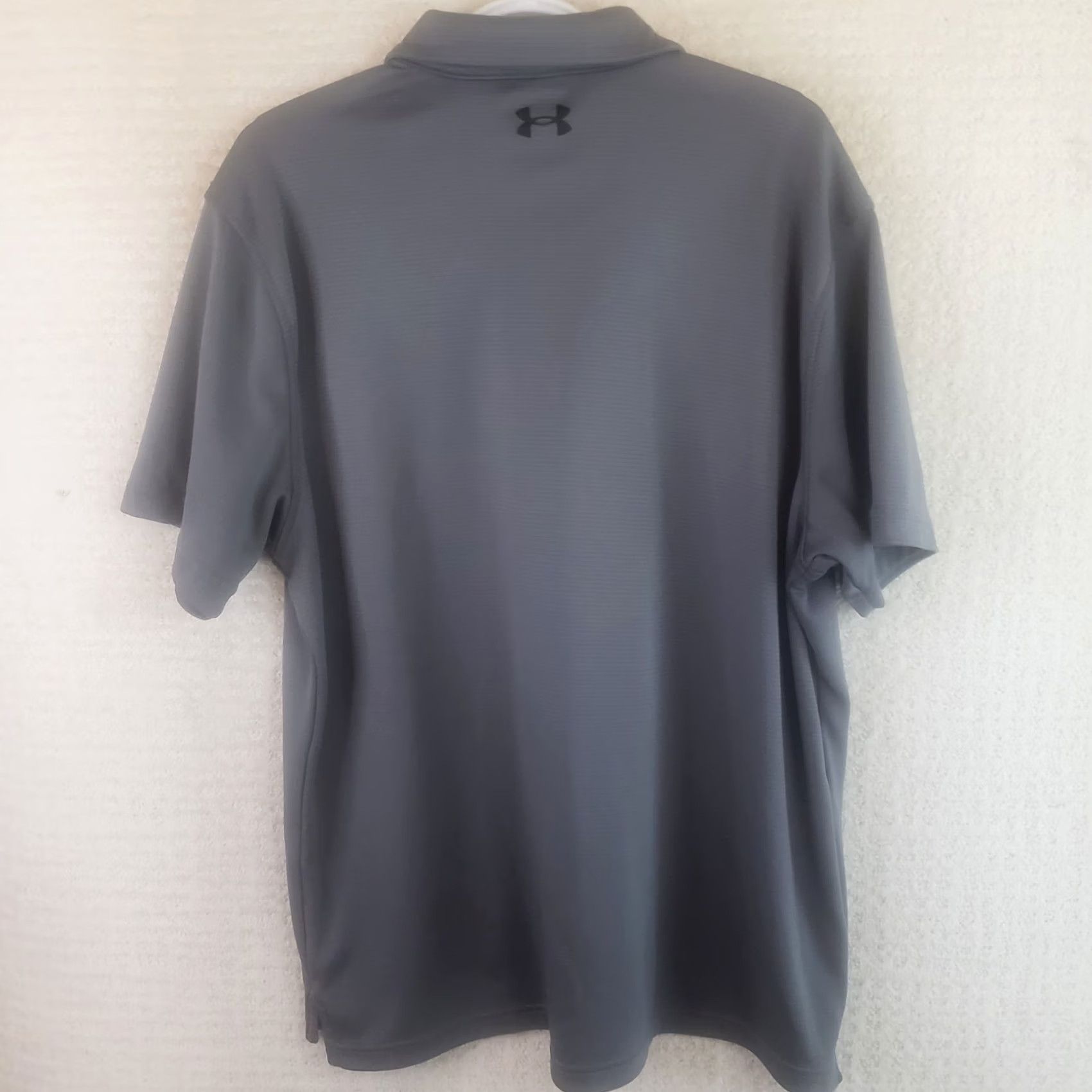 Under Armour Under Armour Shirt Mens XL Gray Polo Short Sleeve Loose Fit Heat Gear Golf Size US XL / EU 56 / 4 - 6 Thumbnail