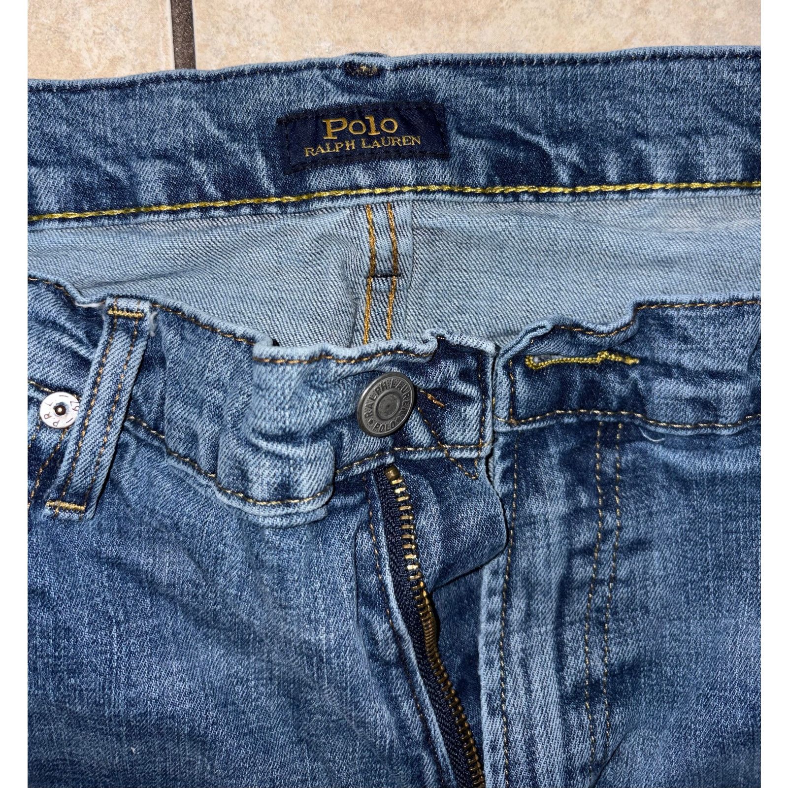 Polo Ralph Lauren Polo Ralph Lauren varick slim straight denim jeans 40/30 Size US 40 / EU 56 - 2 Thumbnail