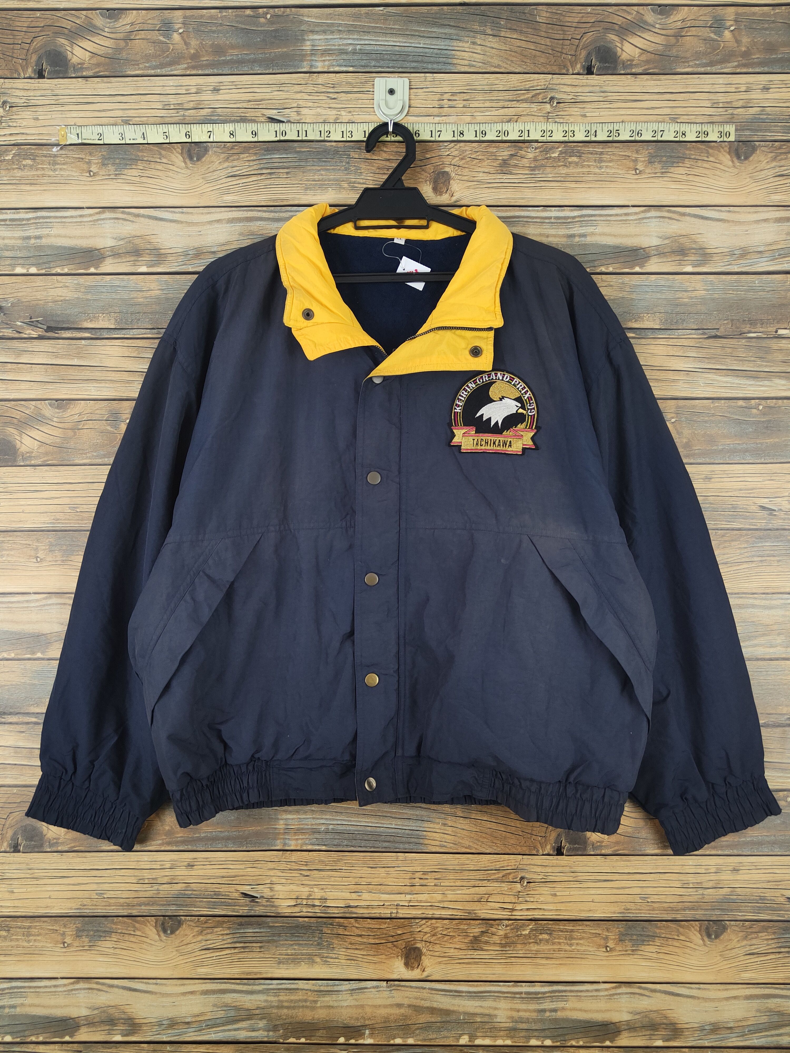 Vintage Japan vintage Keirin Grand Prix '99 Sweaters jacket #W1113 Size US L / EU 52-54 / 3 - 1 Thumbnail