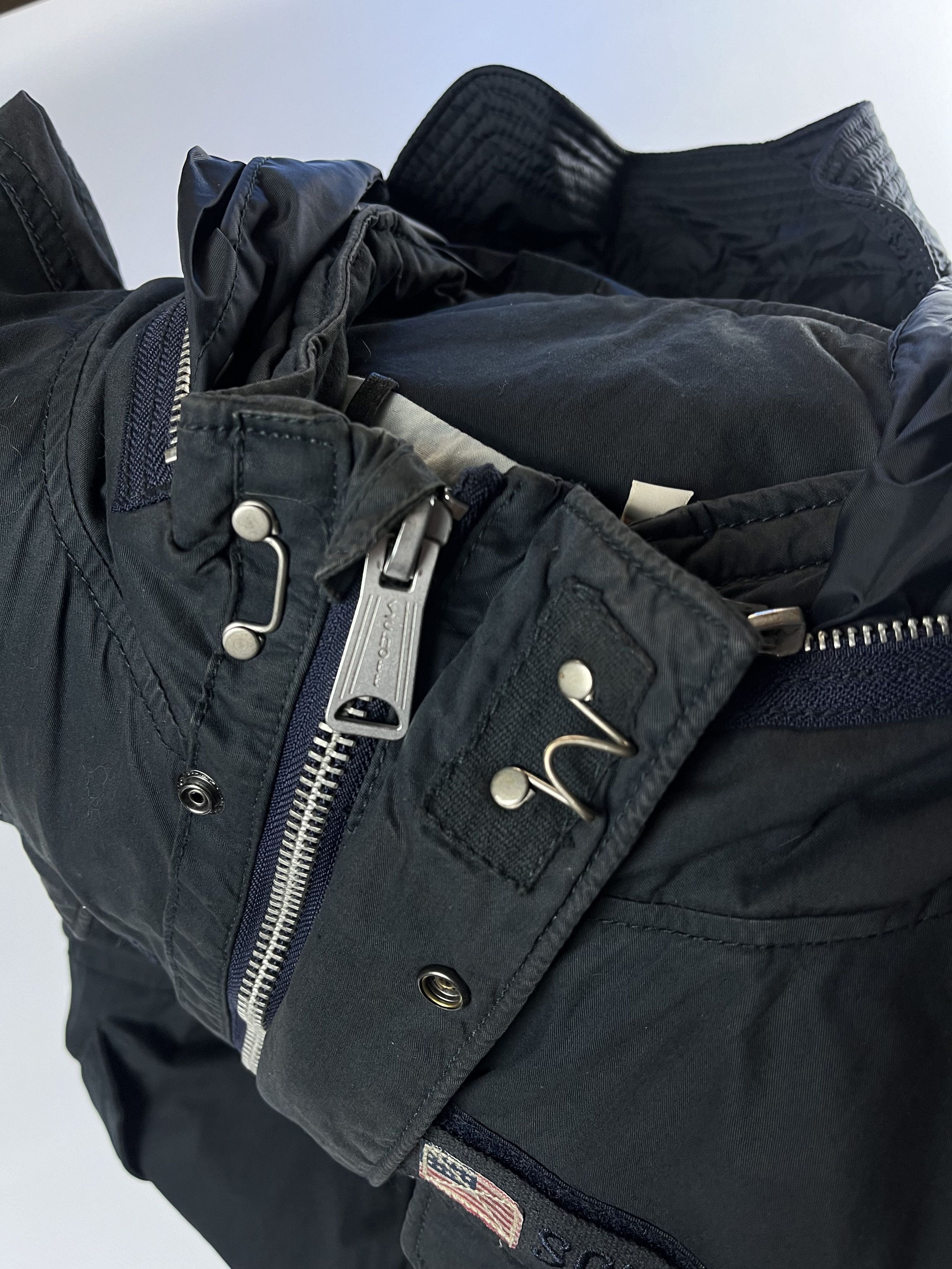 Schott × Vintage 90s Schott NYC Military Field Squad Jacket Size US XL / EU 56 / 4 - 12 Thumbnail