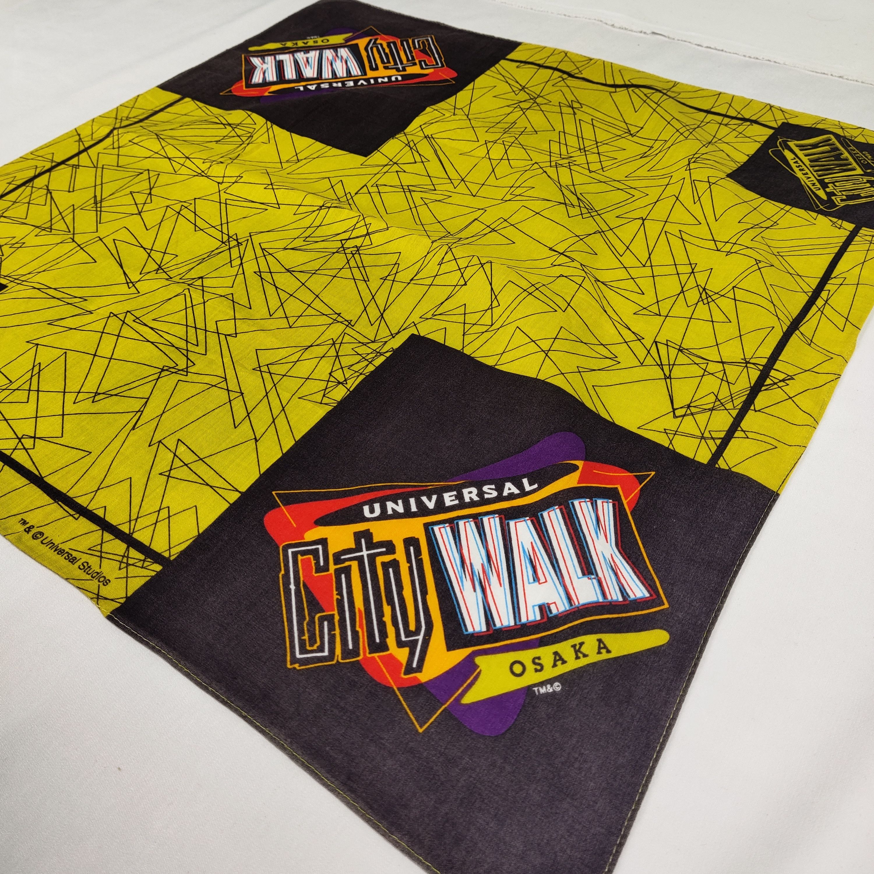 Japanese Brand × Universal Studios × Vintage Universal Studio Handkerchief / Neckerchief / Bandana Size ONE SIZE - 4 Thumbnail