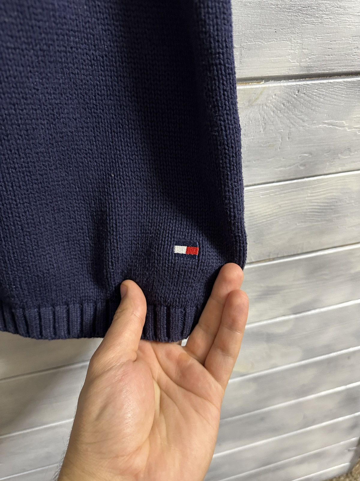 Tommy Hilfiger Rare Vest Tommy Hilfiger Bug Logo College Style. Size S / US 4 / IT 40 - 3 Thumbnail