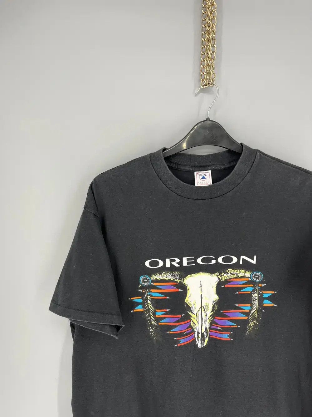 Vintage Vintage Y2K Oregon T-Shirt Made IN USA Size US L / EU 52-54 / 3 - 4 Thumbnail
