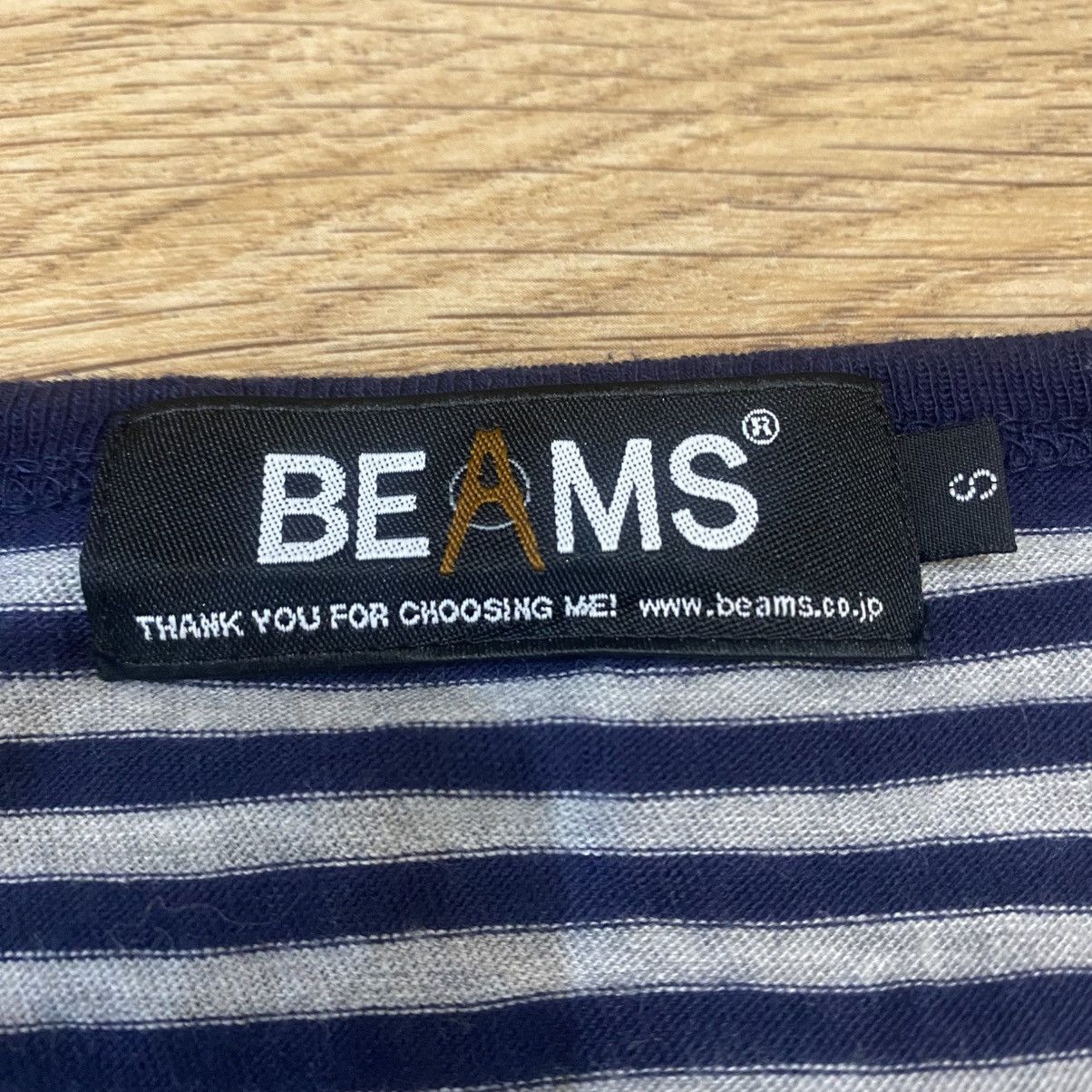 Beams Plus 2000s Beams Stripe Stripe Long Sleeve T-Shirt Size US S / EU 44-46 / 1 - 7 Thumbnail