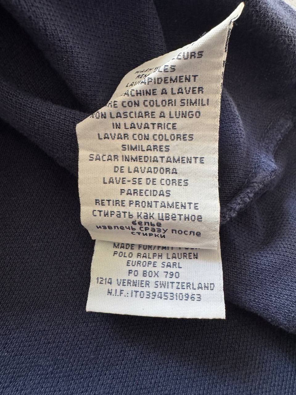 Polo Ralph Lauren Vintage Polo Ralph Lauren Big Logo Chief Keef Style Y2K Polo Size US XXL / EU 58 / 5 - 7 Thumbnail