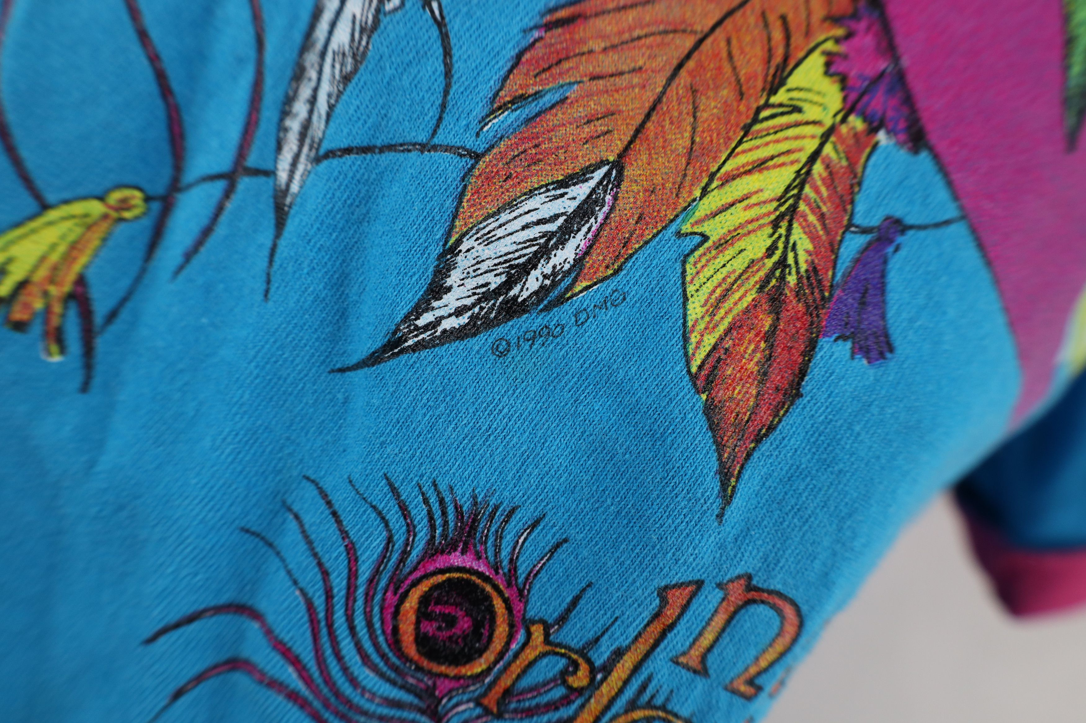 Vintage Vintage 90s Streetwear New Orleans Layered T-Shirt Blue USA Size XL / US 12-14 / IT 48-50 - 6 Thumbnail
