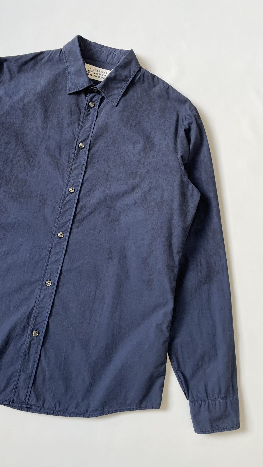 Maison Margiela A/W 09 Trompe L’Oeil ‘Rain Effect’ Print Shirt Size US L / EU 52-54 / 3 - 5 Thumbnail
