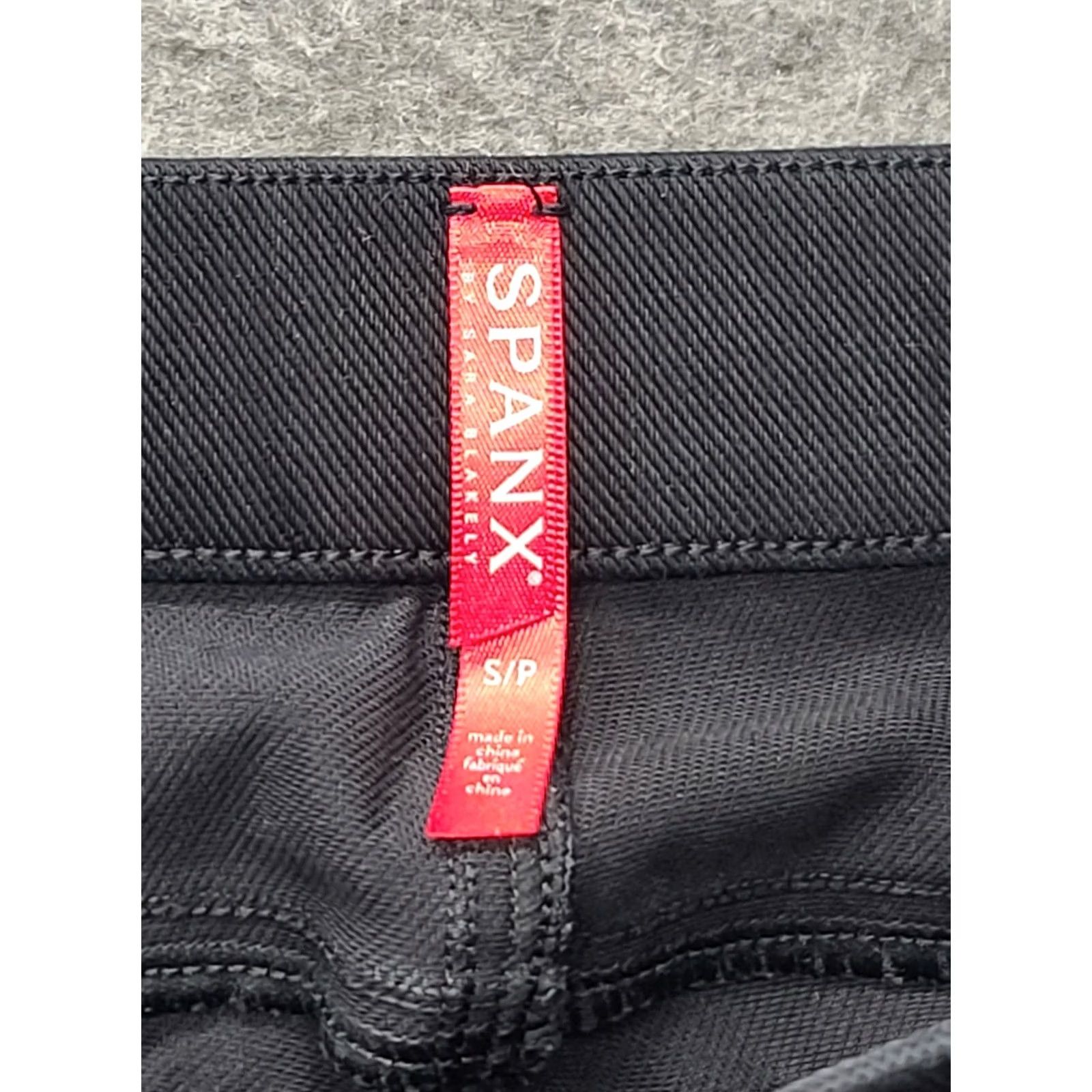 Spanx Spanx Womens S 26x27 The Perfect Pant Slim Fit Ankle Shaping Pants Black Slim Pockets Stretch City, Hipster, Preppy Womens Size 28" / US 6 / IT 42 - 2 Thumbnail