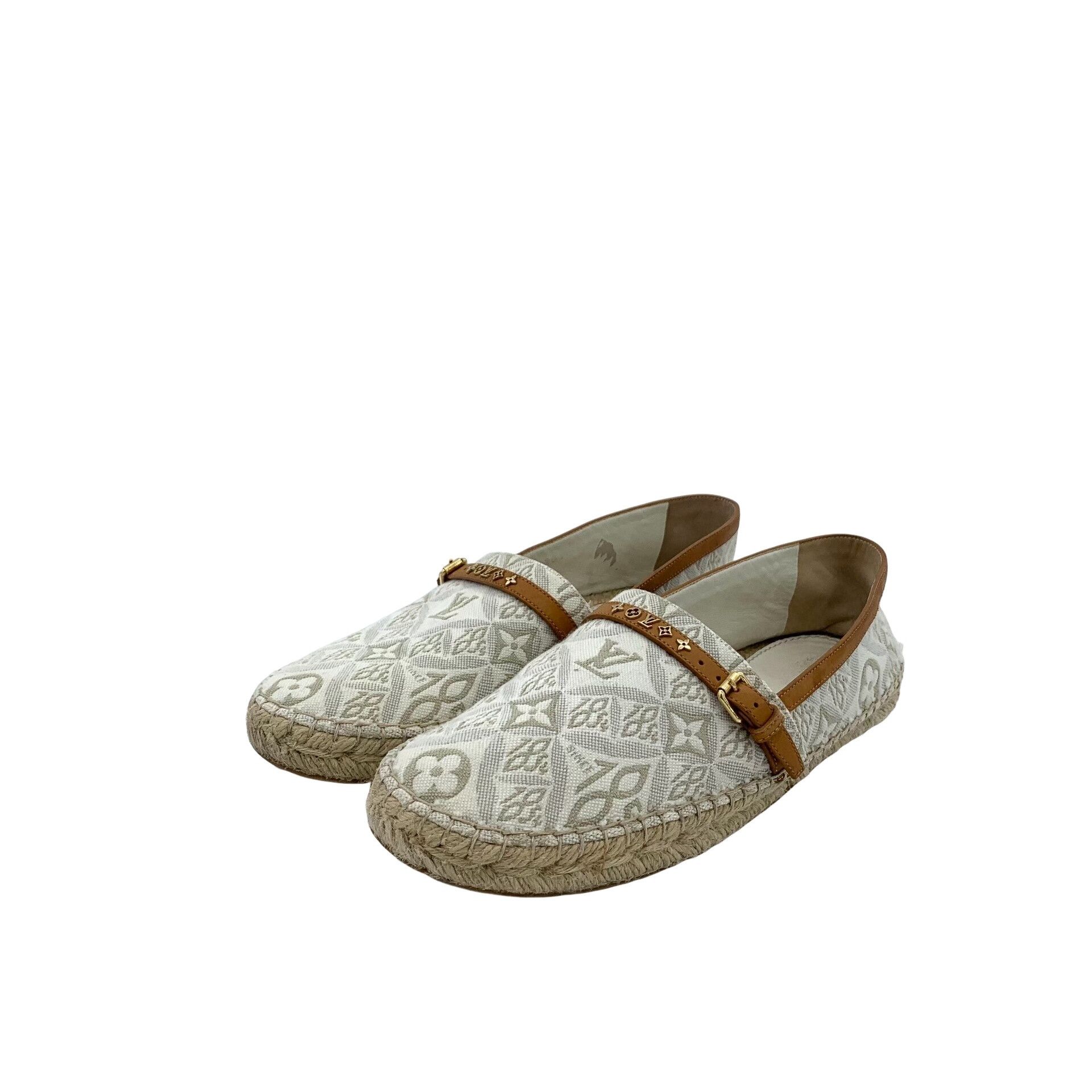 Louis Vuitton Louis Vuitton Starboard Jacquard Espadrilles 37 Size US 7 / IT 37 - 1 Thumbnail
