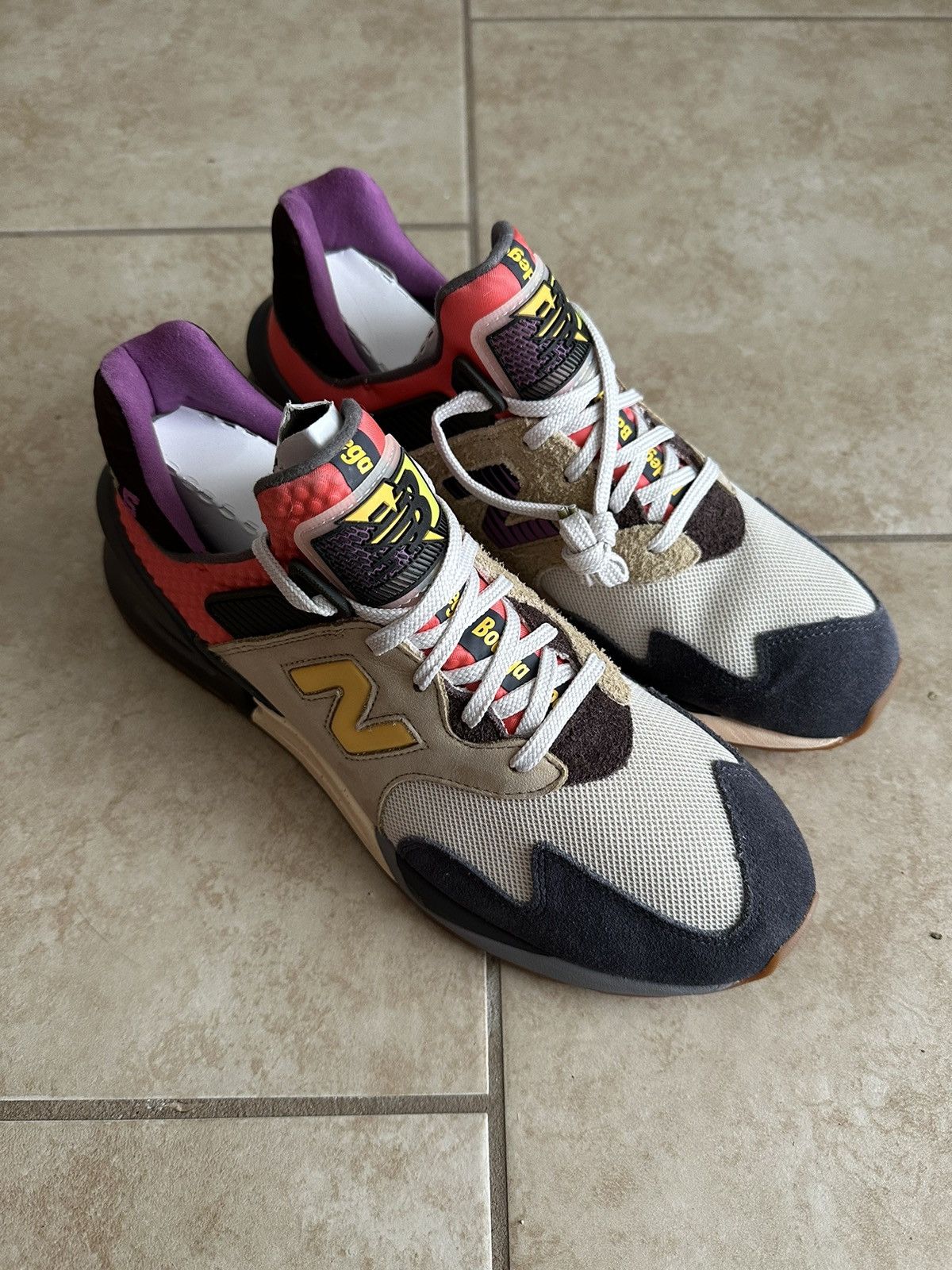 image of Bodega 997S ‘Better Days’ Shoes in Grey/Beige, Men's (Size 10)