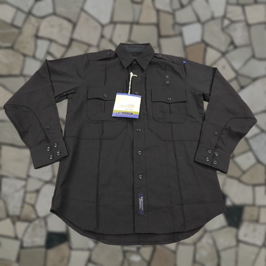 Vintage 5.11 Tactical Series Shirt Mens Small Short Black Poly Wool Uniform Utility NEW Size US S / EU 44-46 / 1 - 1 Thumbnail