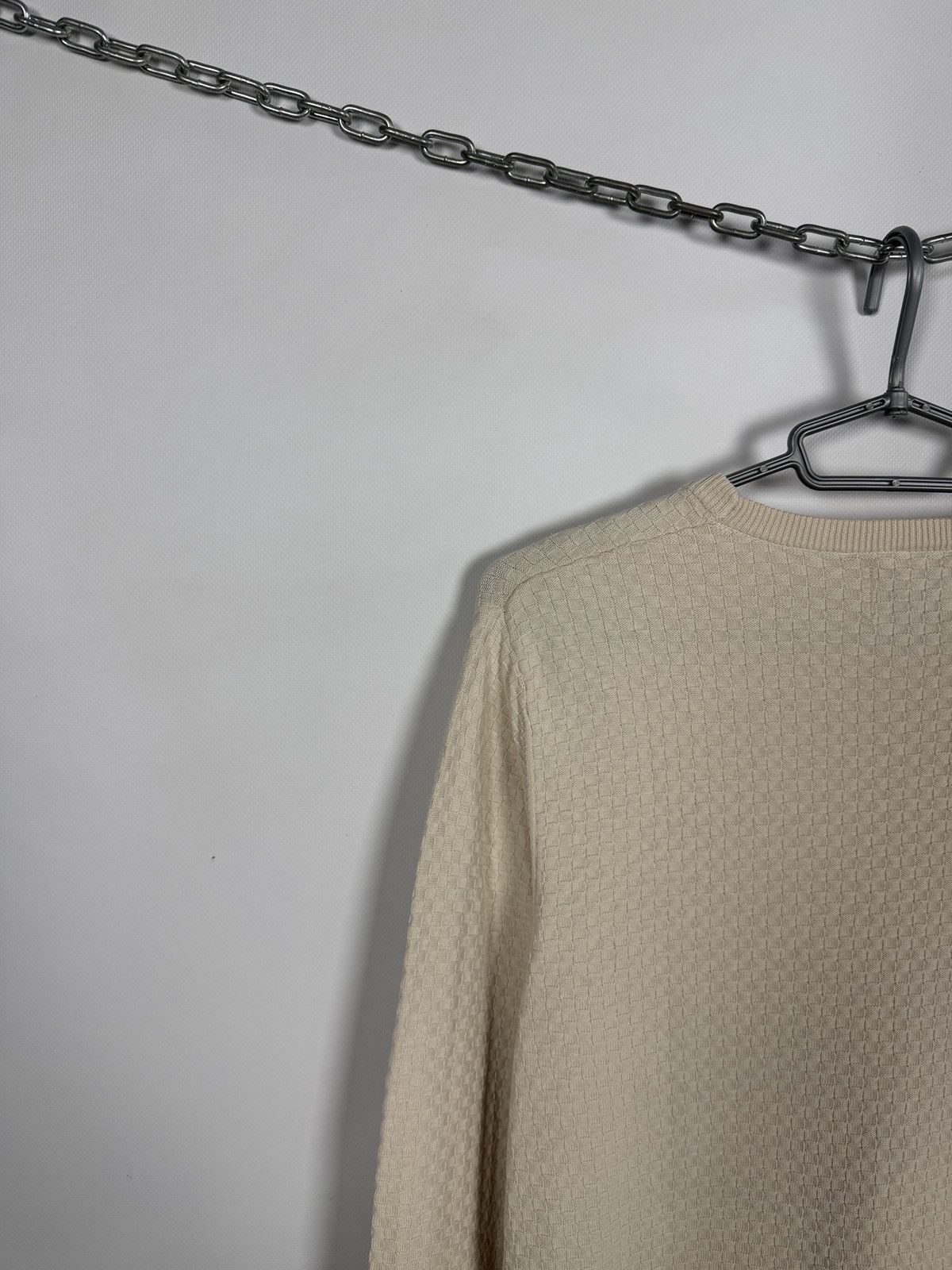 NN07 Men’s NN07 No Nationality Waffle Knit Sweatshirt Pullover XL Size US XL / EU 56 / 4 - 13 Thumbnail