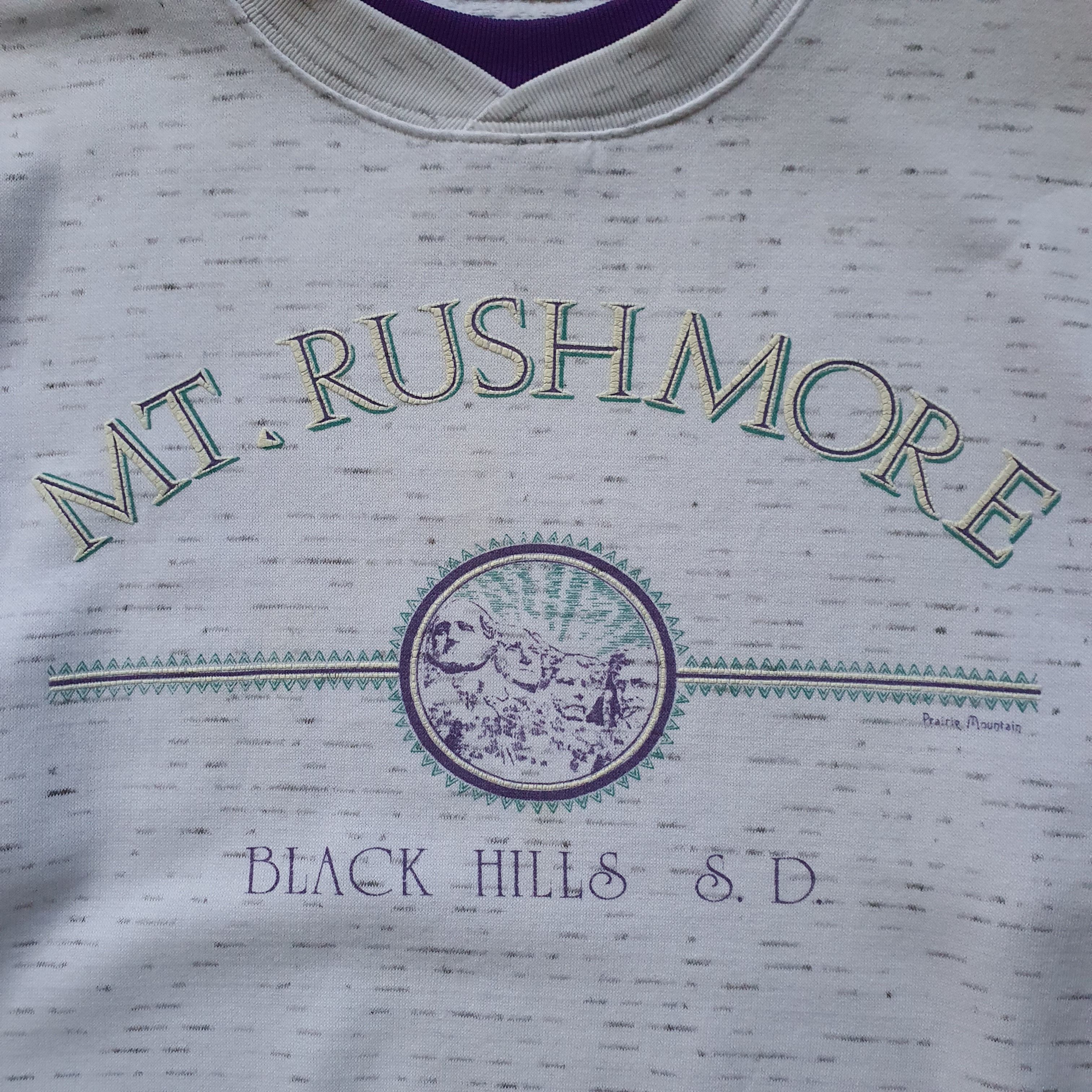 Vintage Vintage Mount Rushmore National Memorial 1990s sweatshirt M Size US M / EU 48-50 / 2 - 6 Thumbnail