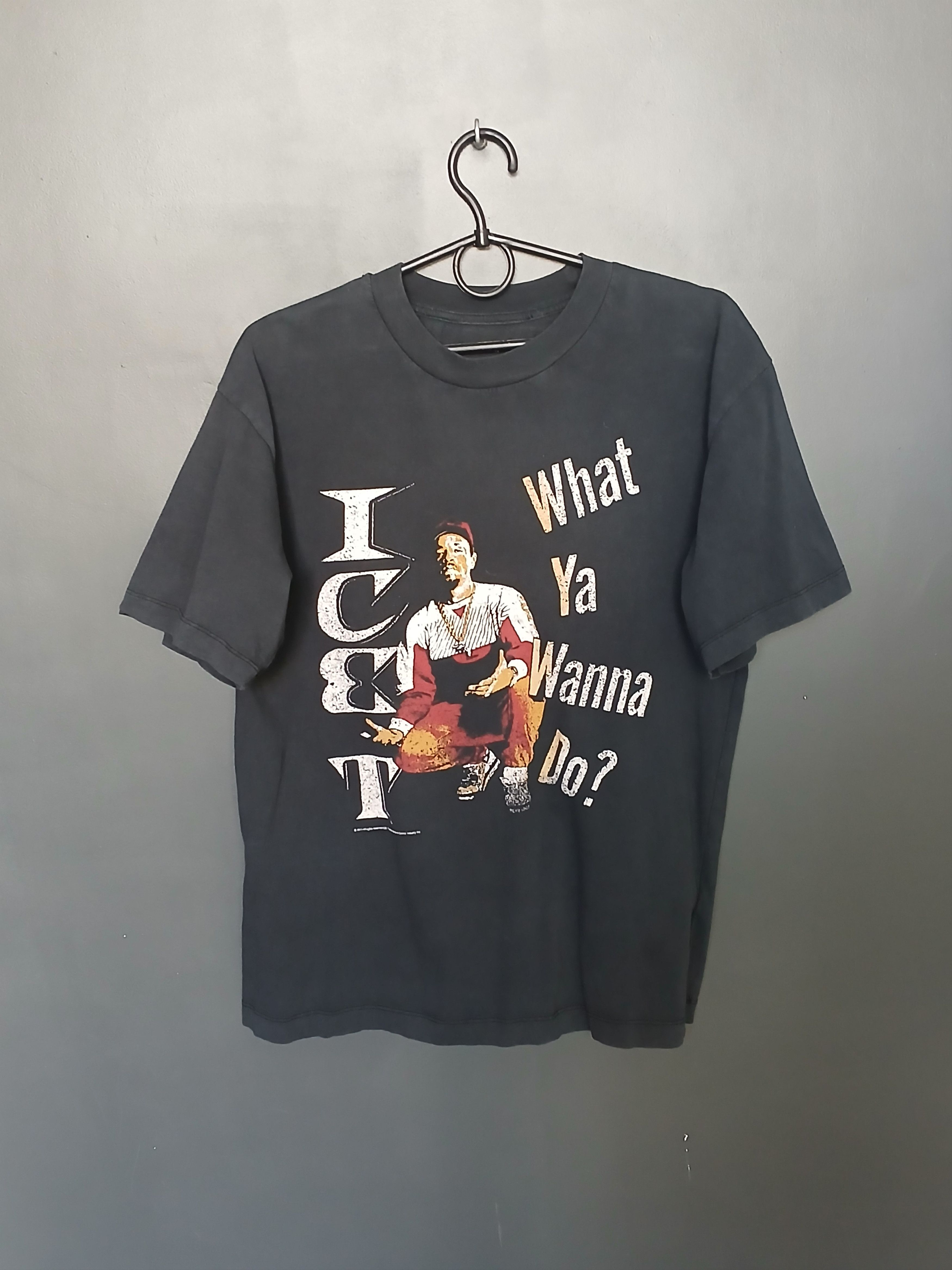 Band Tees × Rap Tees × Vintage Ice-T What You Wanna Do? T-Shirt Size US M / EU 48-50 / 2 - 1 Thumbnail