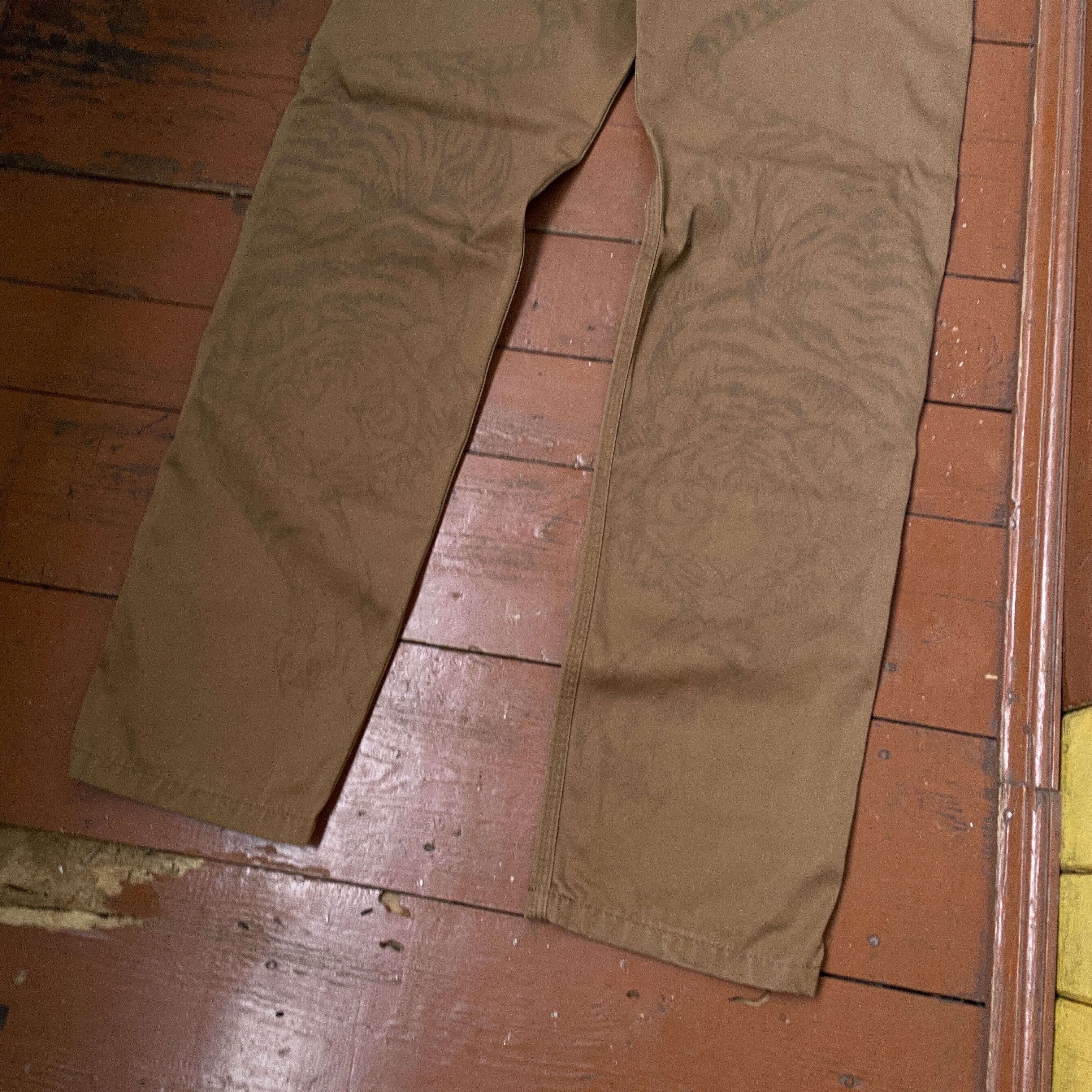 Carhartt Carhartt Custom Pants Tiger Animal y2k opium faded Size US 32 / EU 48 - 5 Thumbnail