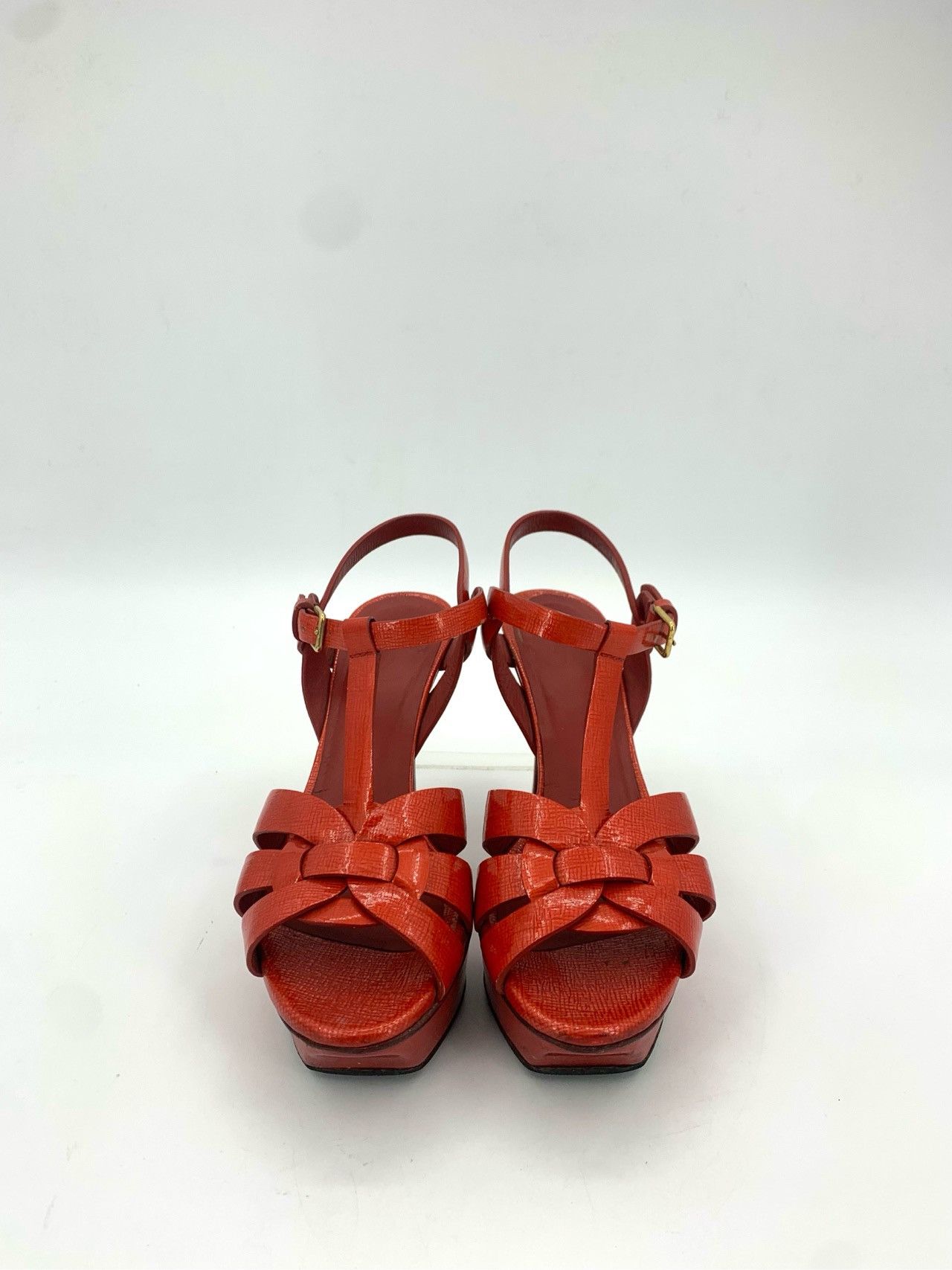 Yves Saint Laurent Yves Saint Laurent Patent Leather Platform High Heels Size US 4 / IT 34 - 1 Thumbnail