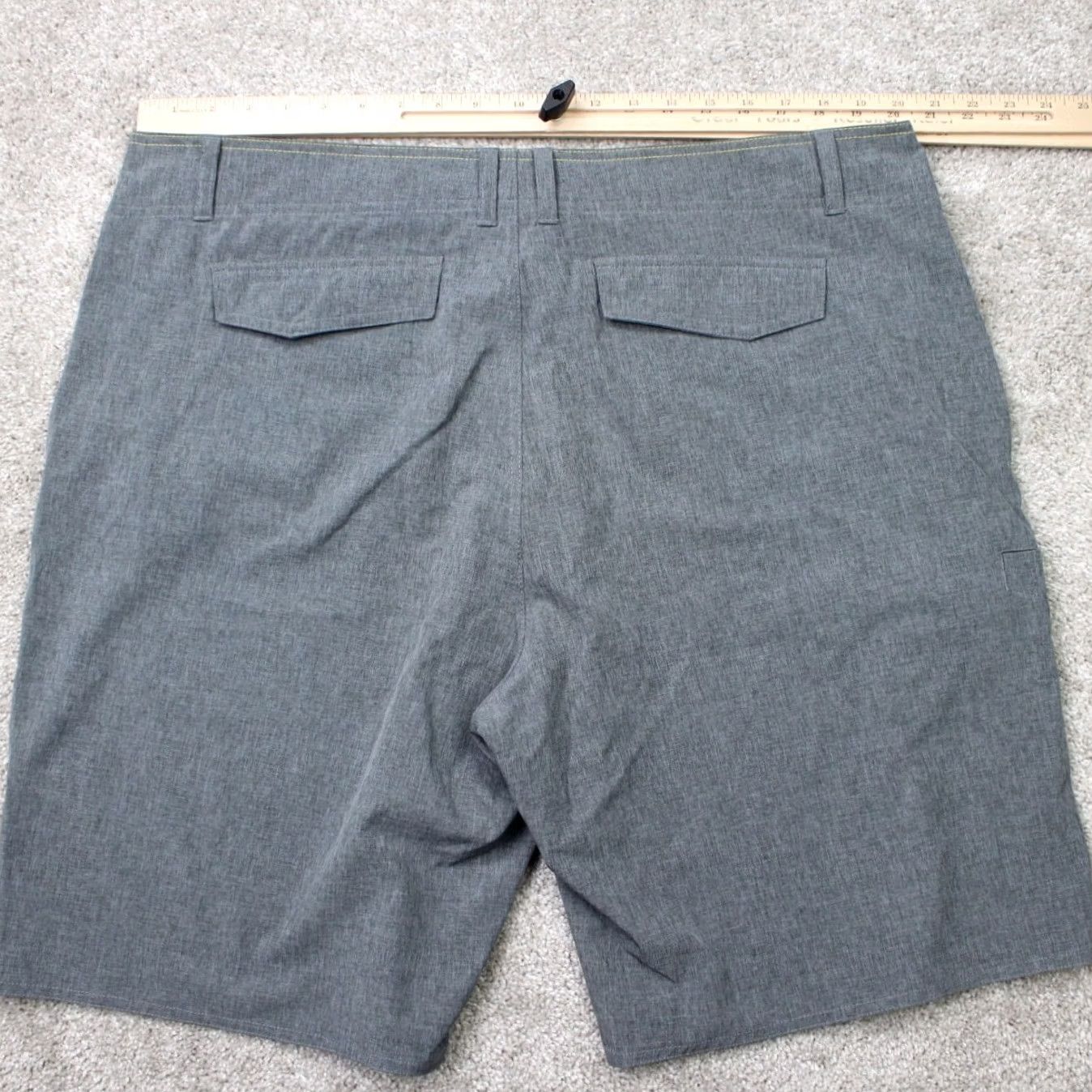 Vintage AFTCO Shorts Mens 40 Gray 10" Cargo Polyester Spandex Quick Dry Pockets Cargo Outdoor Fisherman Regular Size US 40 / EU 56 - 7 Thumbnail