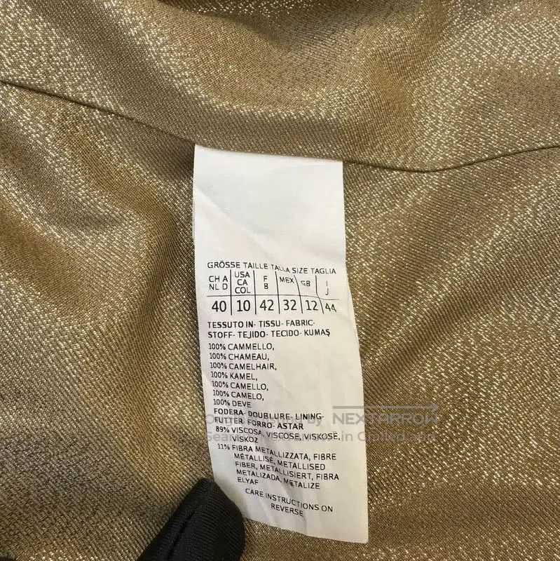 Max Mara MaxMara Long Wool Blend Coat in Khaki . Size M / US 6-8 / IT 42-44 - 8 Thumbnail